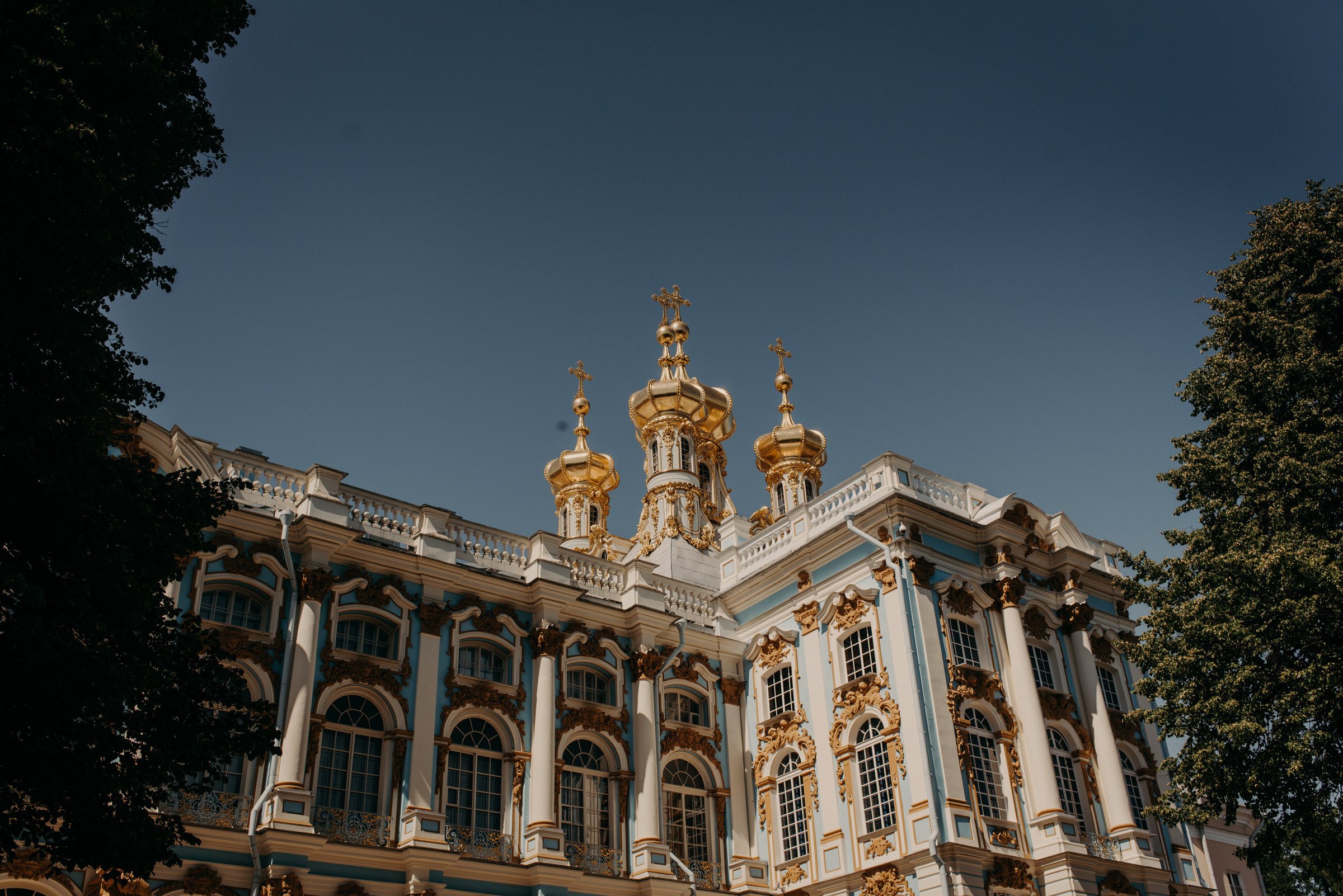 свадебная фотосессия в Екатерининском парке в Пушкине, фотограф на свадьбу