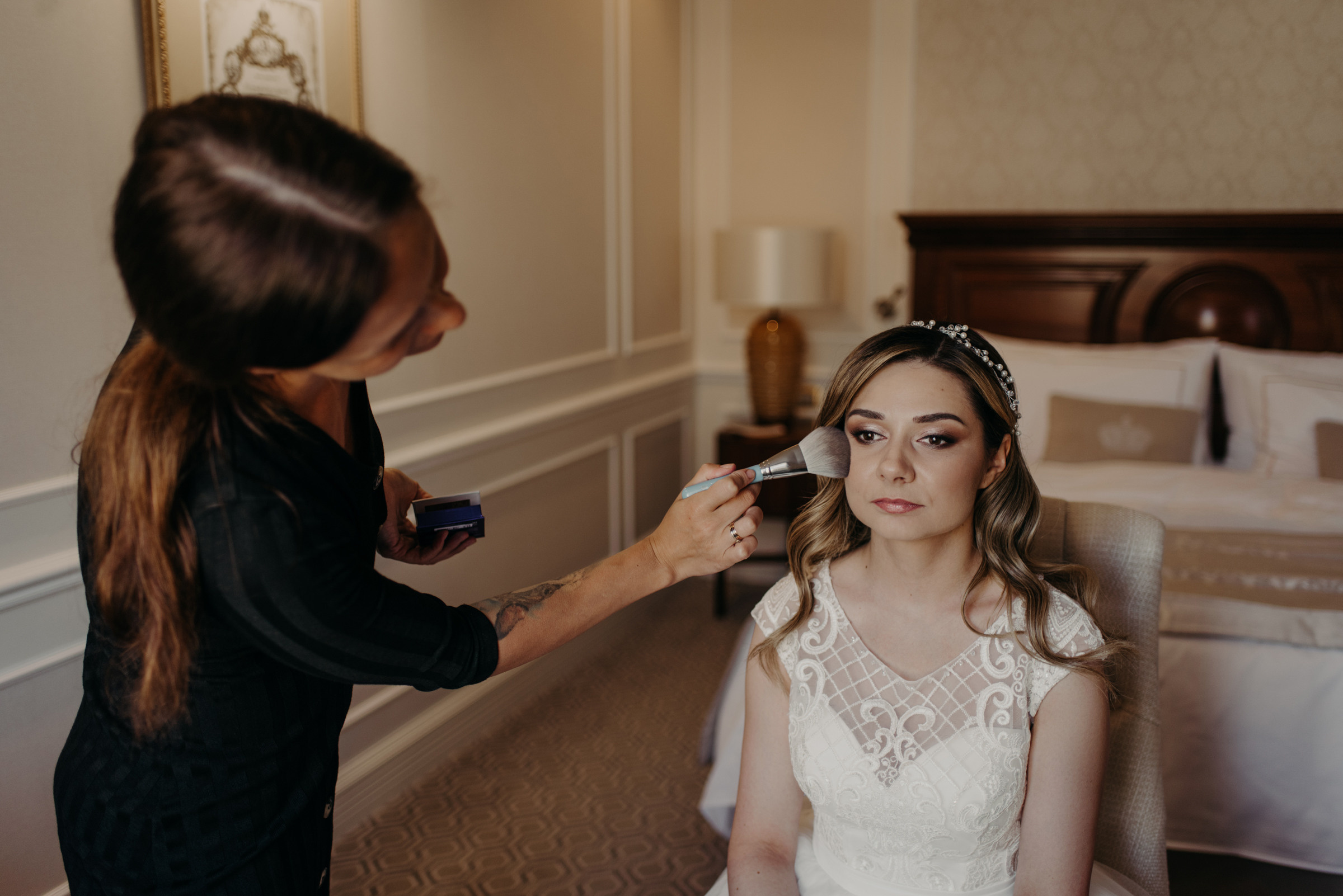 сборы невесты в отеле Tsar Palace