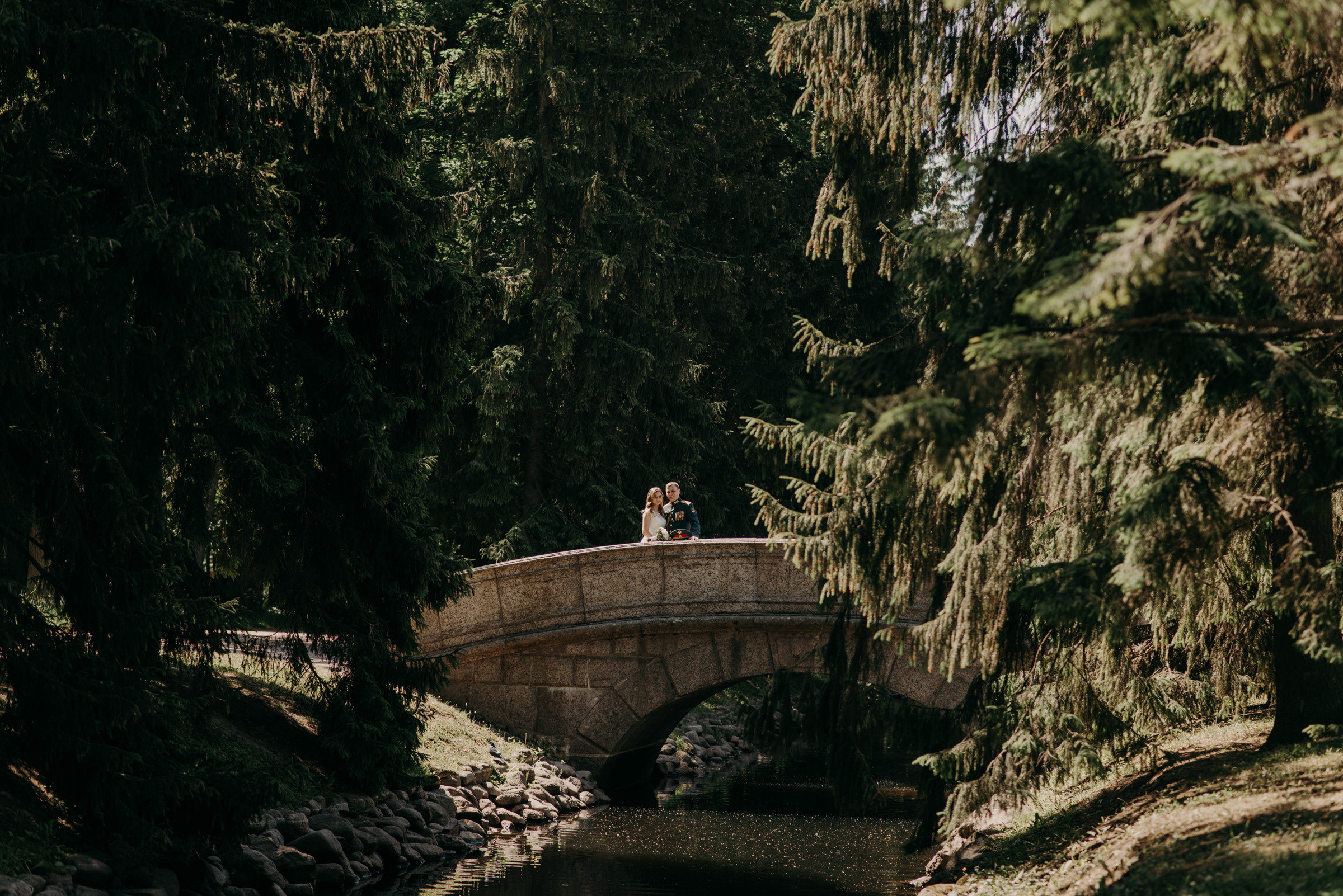 свадебная фотосессия в Екатерининском парке в Пушкине, фотограф на свадьбу