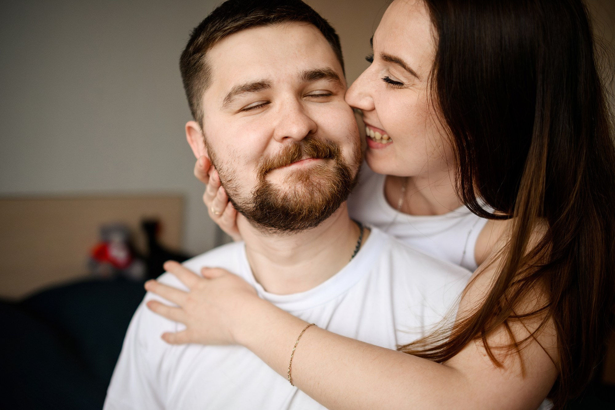 Домашняя фотосессия Люба и Рома. Константин Солодянкин — свадебный и репортажный фотограф в Екатеринбурге и Верхней Пышме