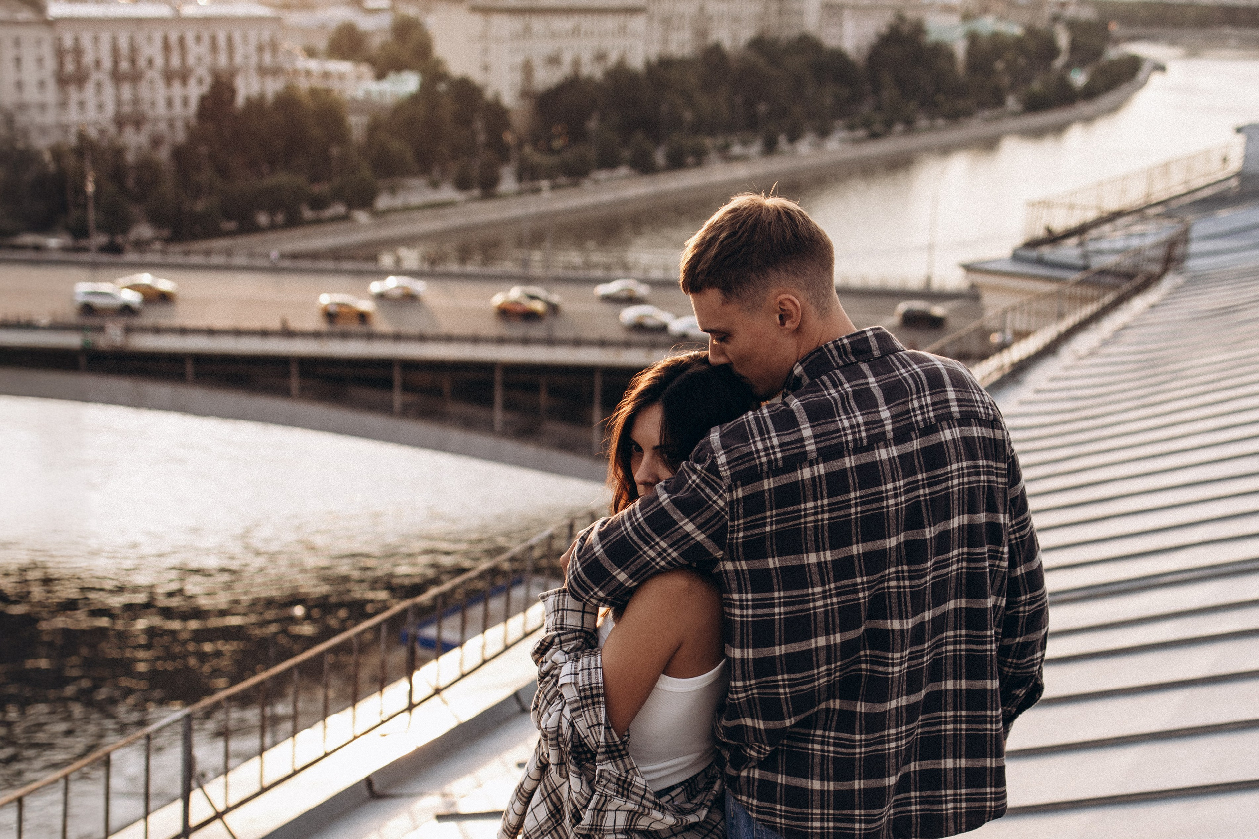 Виолетта и Макс на крыше. Семейный фотограф в Москве Марина Петра