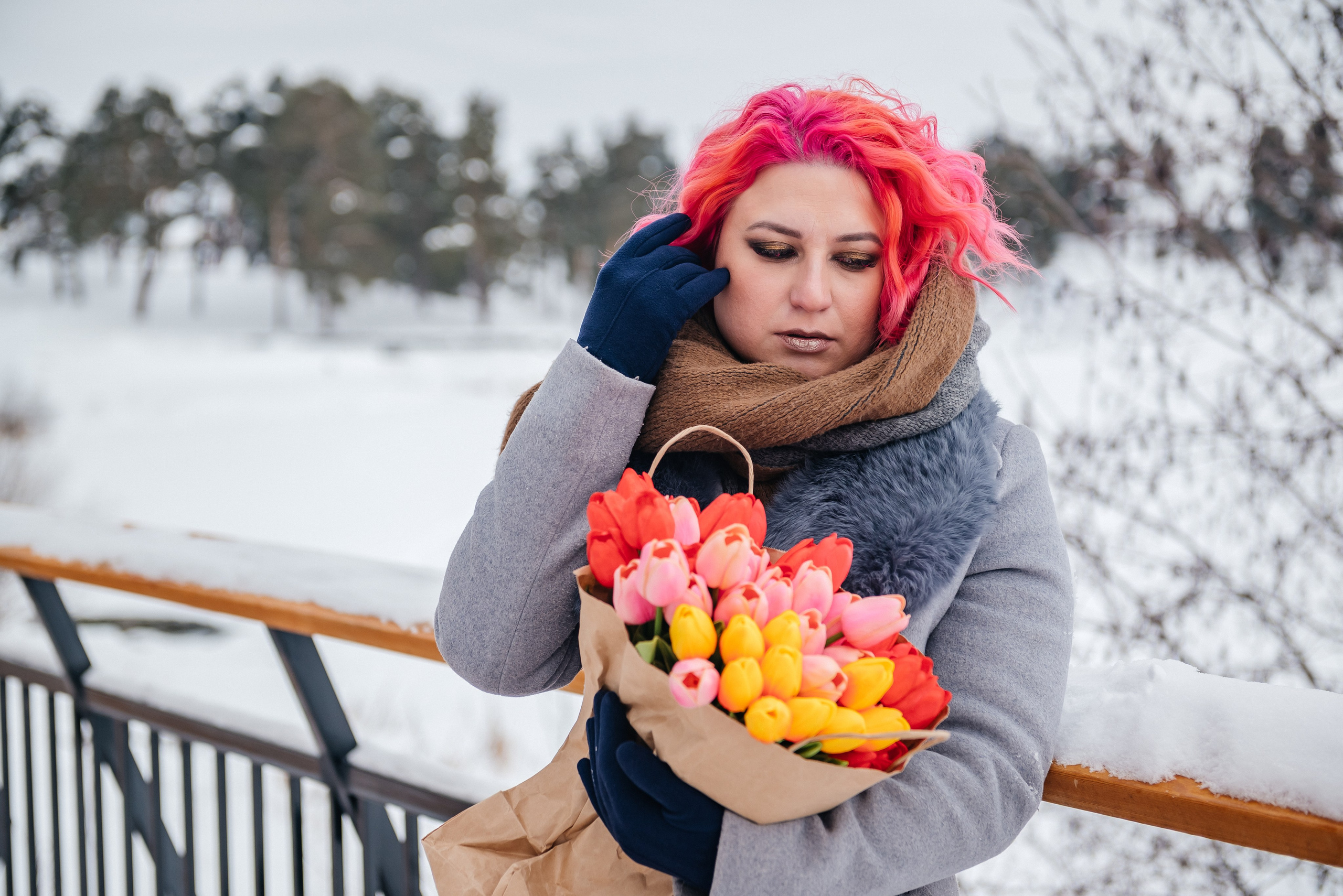 Света и тюльпаны. Свадебный и семейный фотограф в Дзержинске Екатерина Шулакова