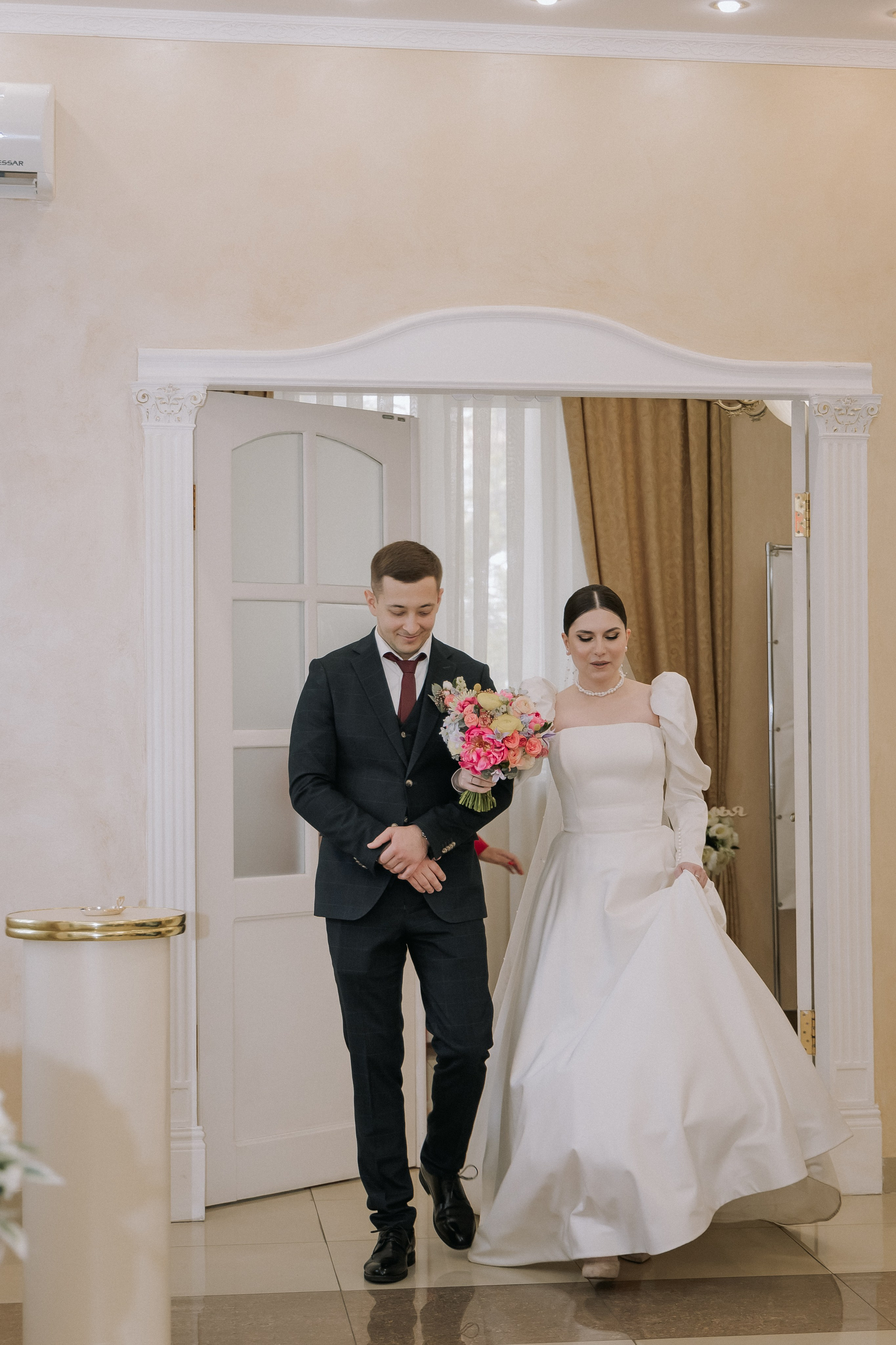 Яна и Святослав. Свадебный день. Свадебная фотография. Арина Рубах