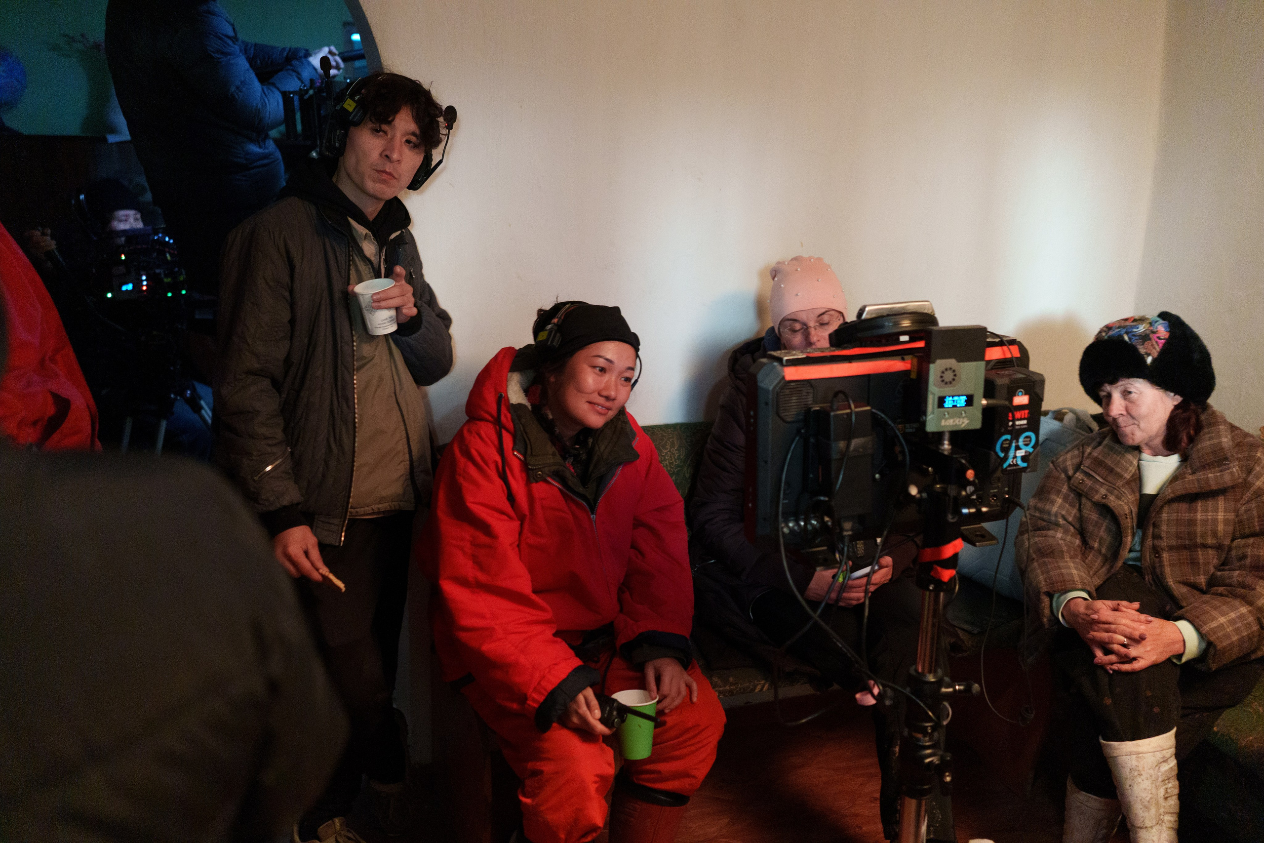 Бекстейдж сьемки кино. Профессиональная съемка в Алматы