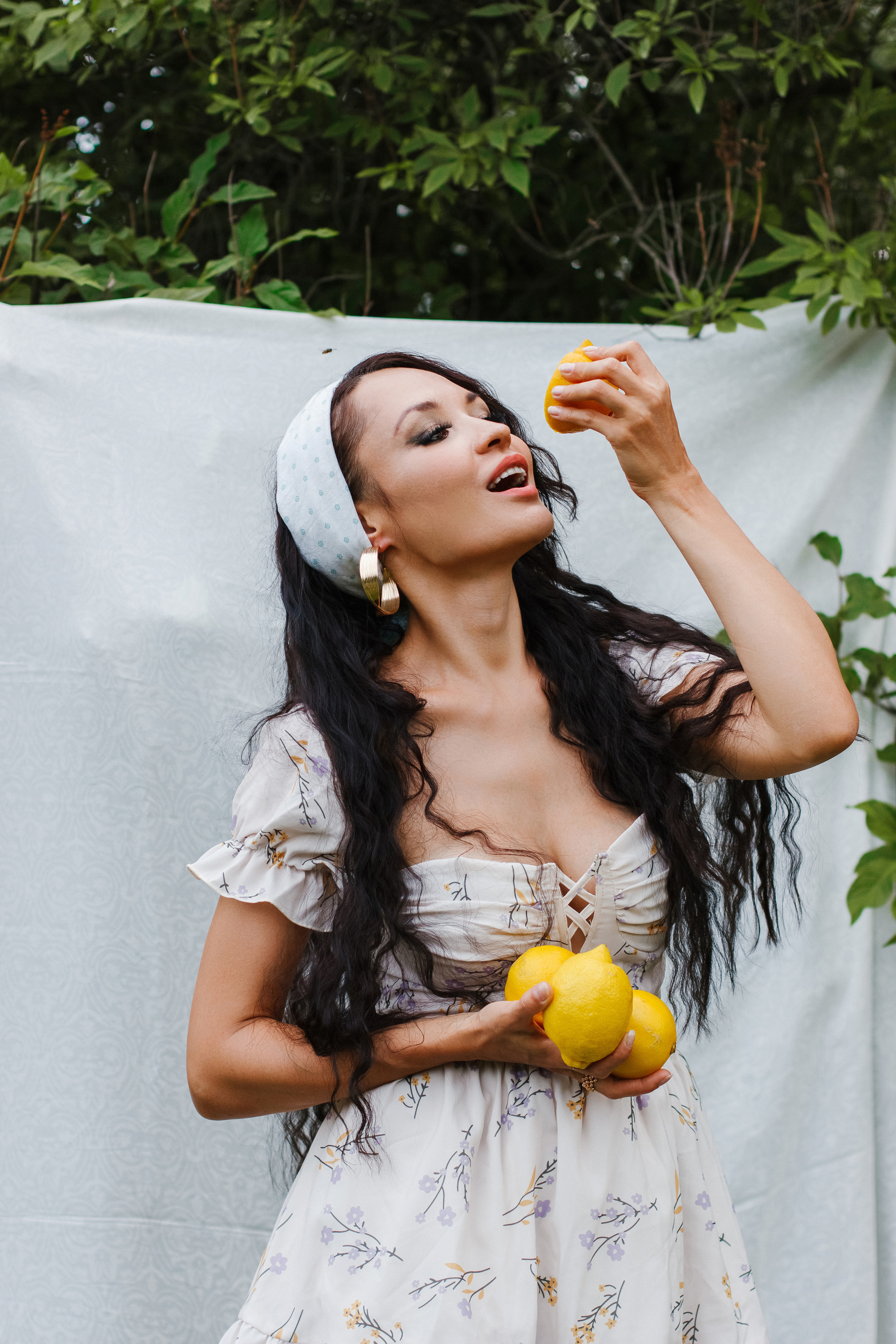 Фотосессия с лимонами. Контентный фотограф в Перми Натали Кытманова