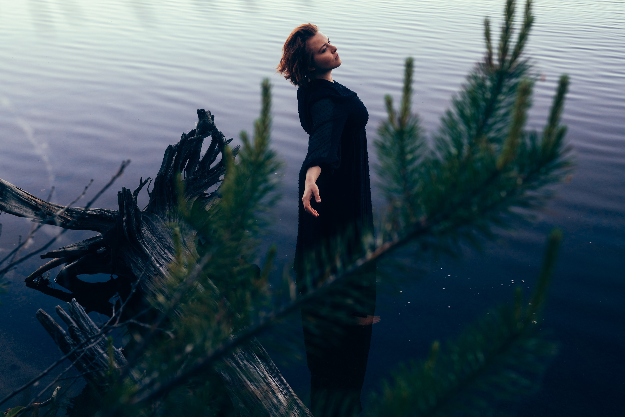 Женская съемка на природе. Фотоведьма Дарья Нечинская