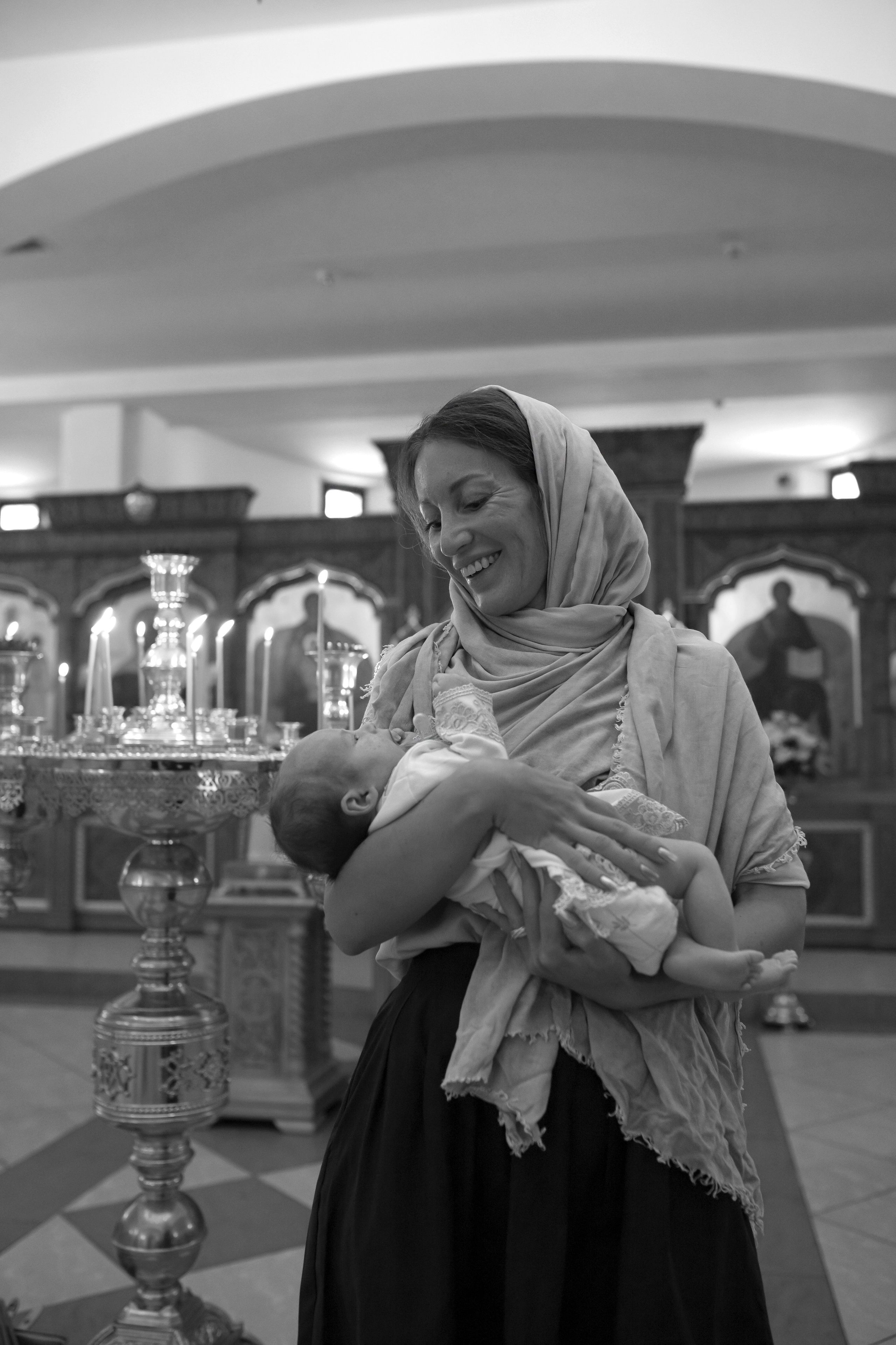 Крещение Анастасии. Семейный и детский фотограф в Москве Дорогова Екатерина