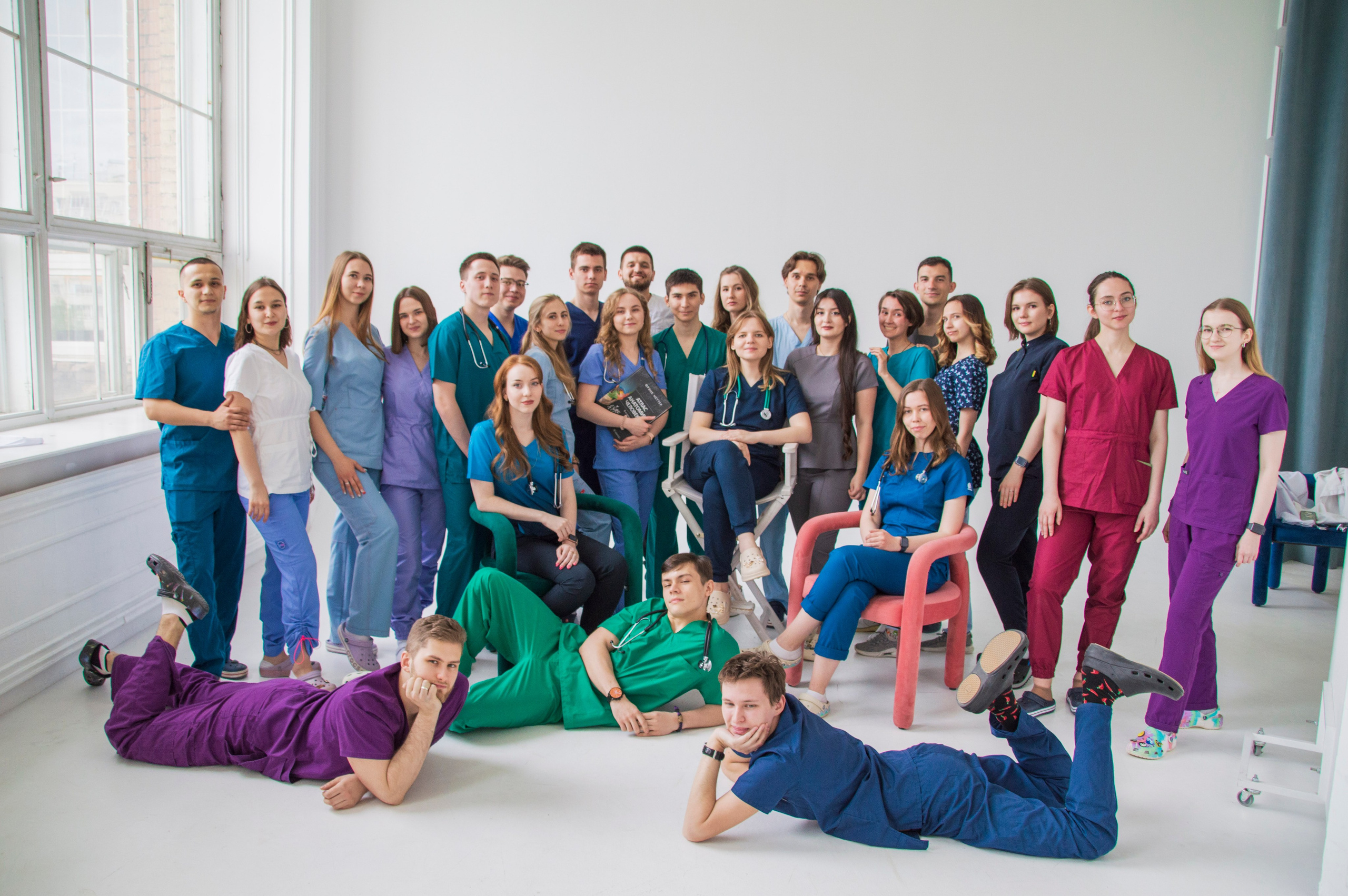 РНИМУ им. Н. И. Пирогова. Группа 1.6.09, Лечебное дело. Индивидуальный фотограф в Москве