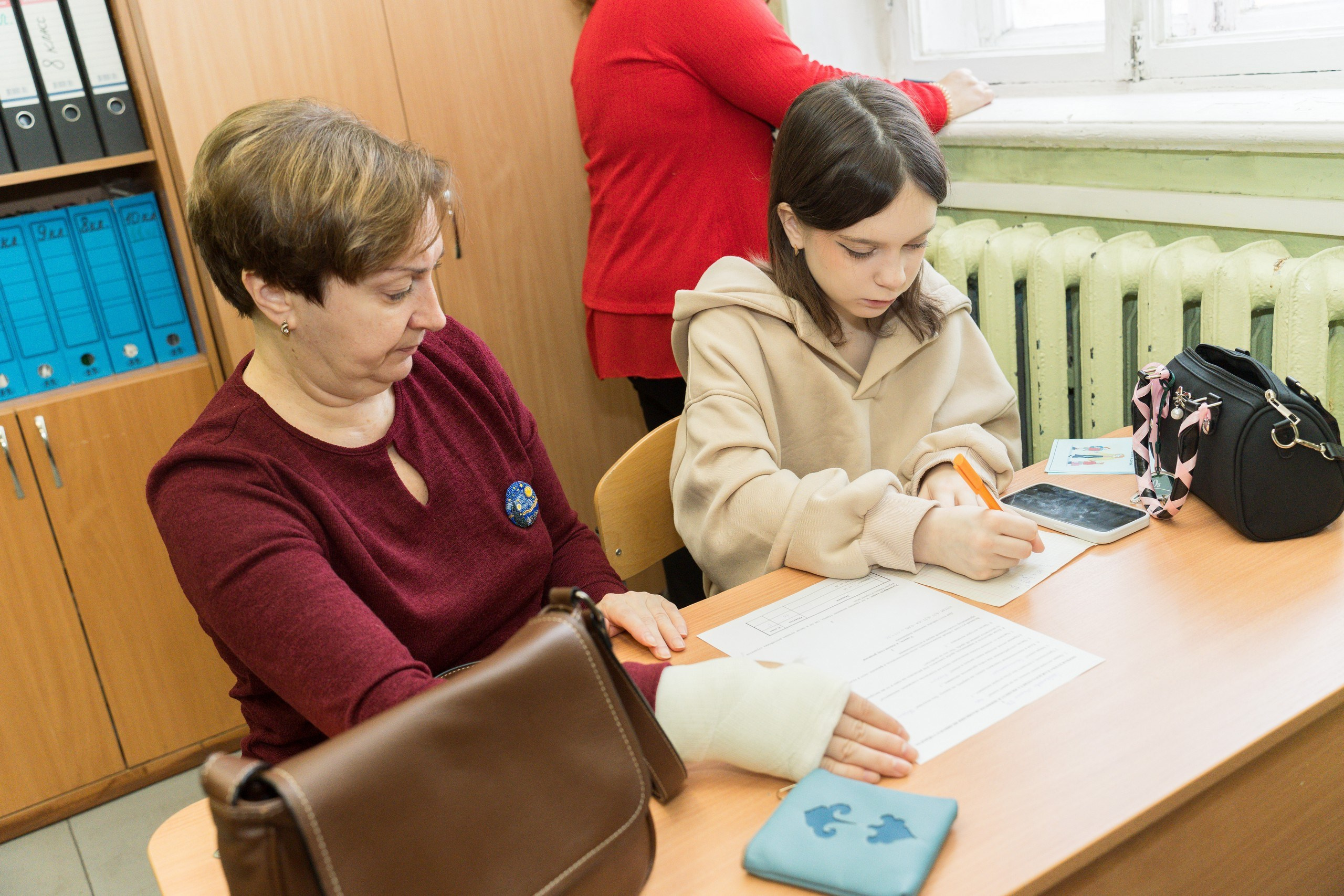 Пятёрка для ребёнка. Репортажная съёмка в Санкт-Петербурге, Константин Петров
