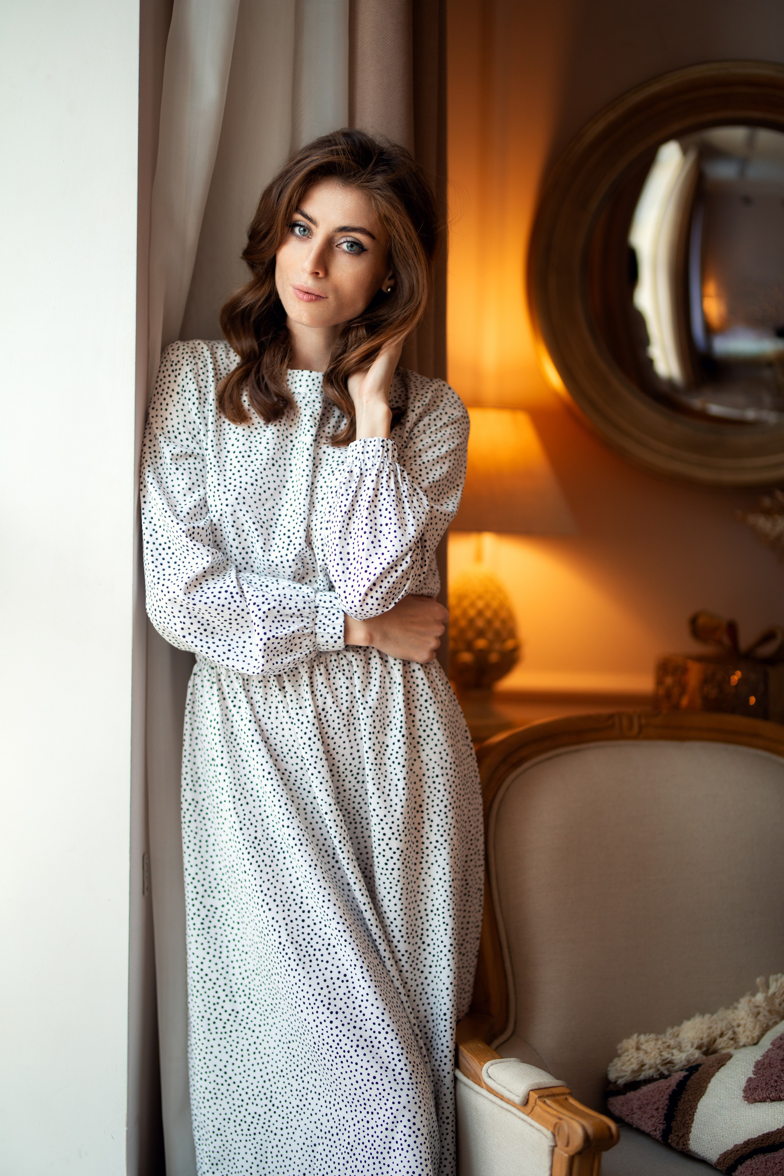 Новогодний фотосет в интерьерной студии с Надеждой в формате для «себя»