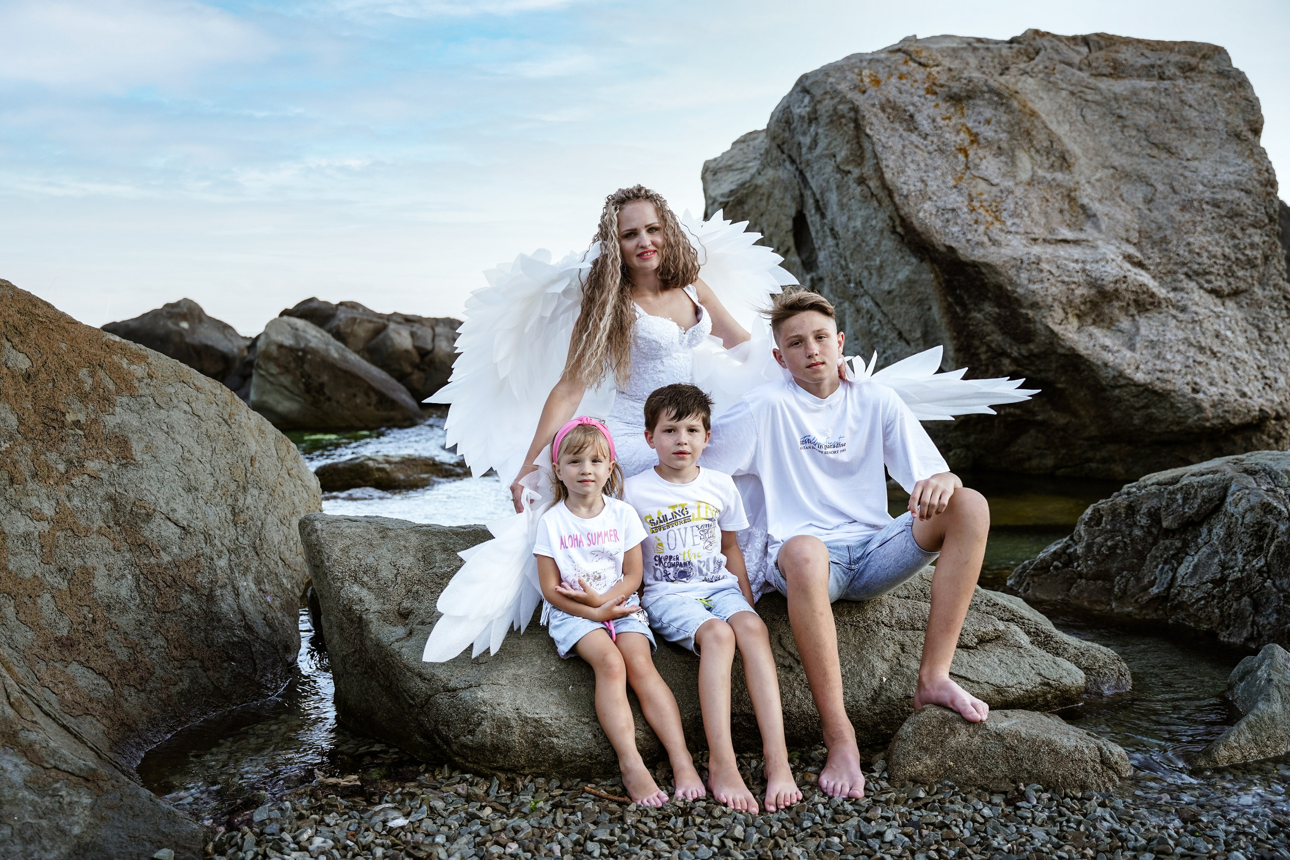 Фотосессия на море в крыму. Фотограф в Ялте Инна Найден. Детский и семейный фотограф