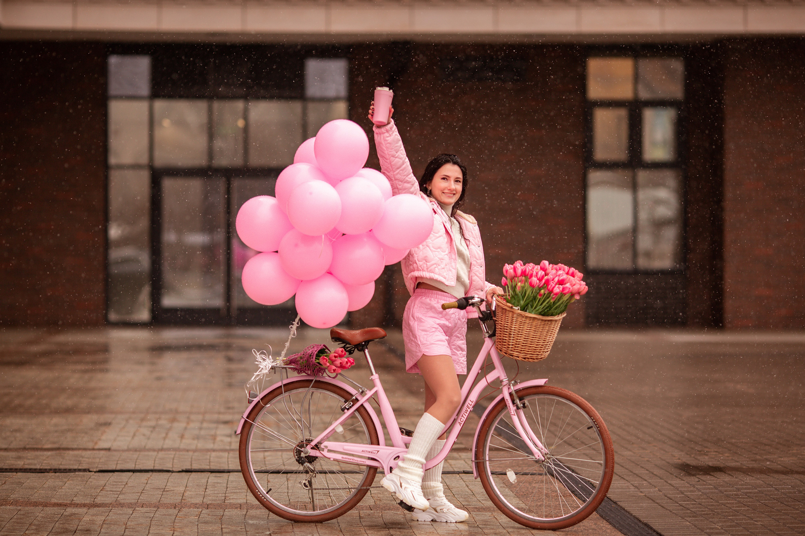 Розовый велосипед. Фотограф Ольга Бобб Нижний Новгород