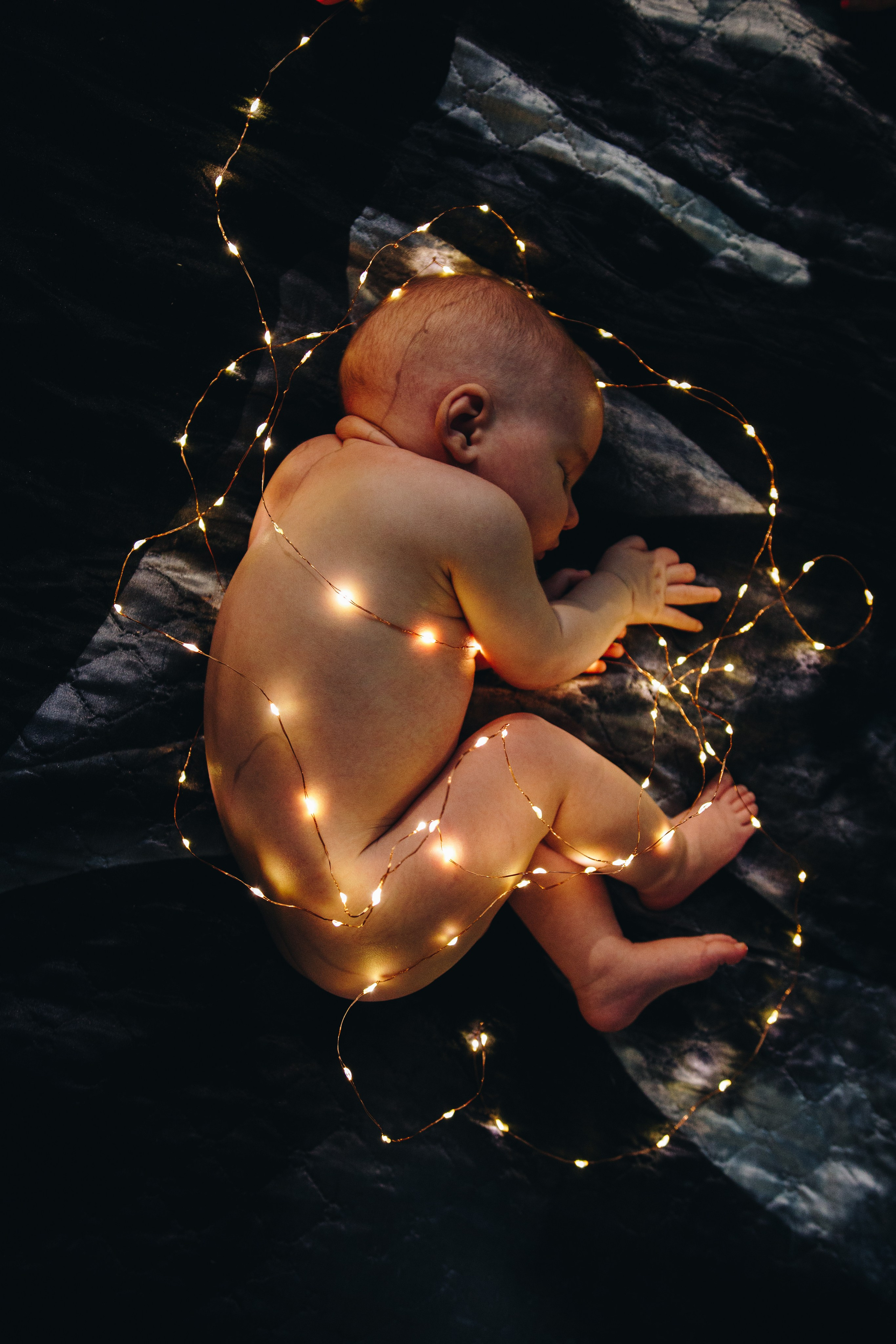 Домашняя фотосессия с новорожденным. Фотограф Лебедева Наталья