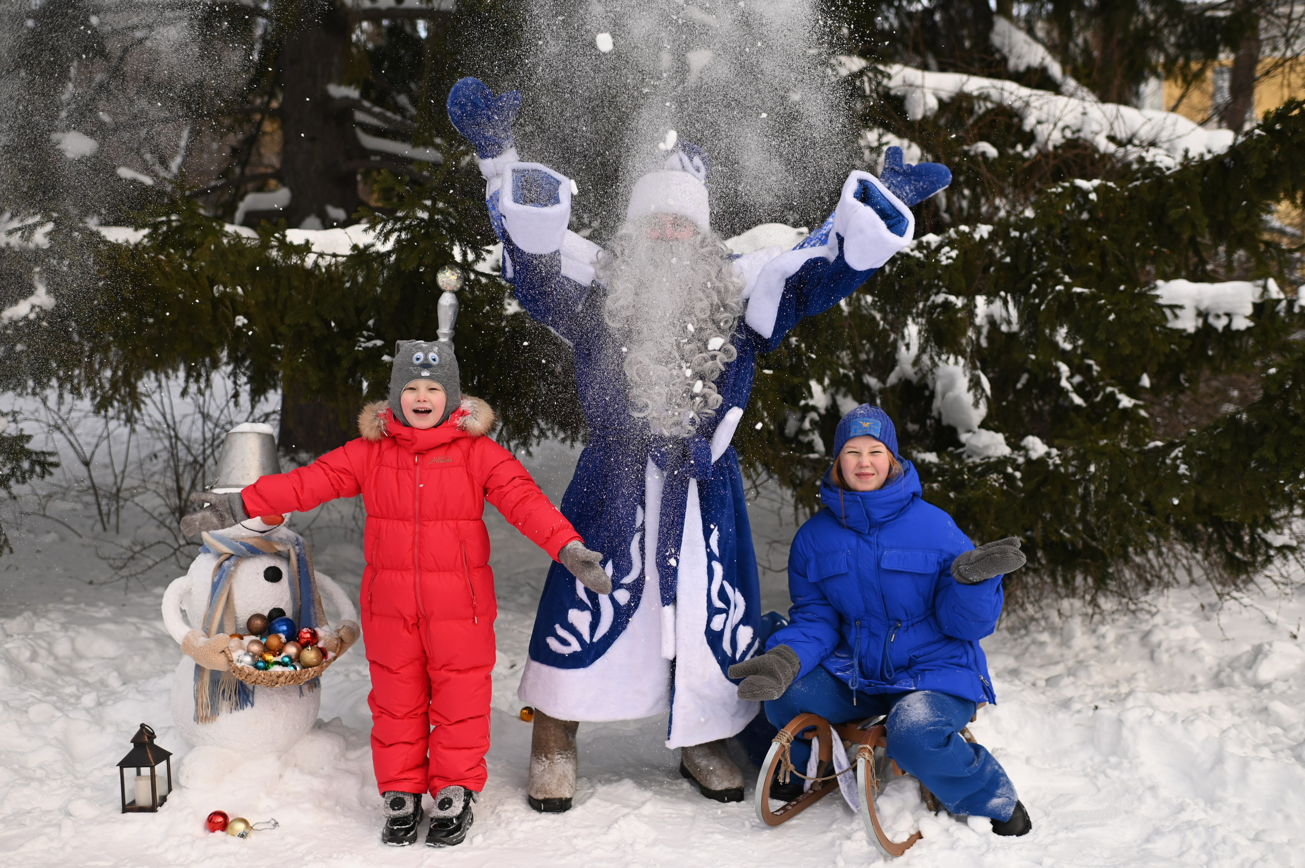 ДЕД МОРОЗ. Семейный фотограф Екатеринбург Лора Мур