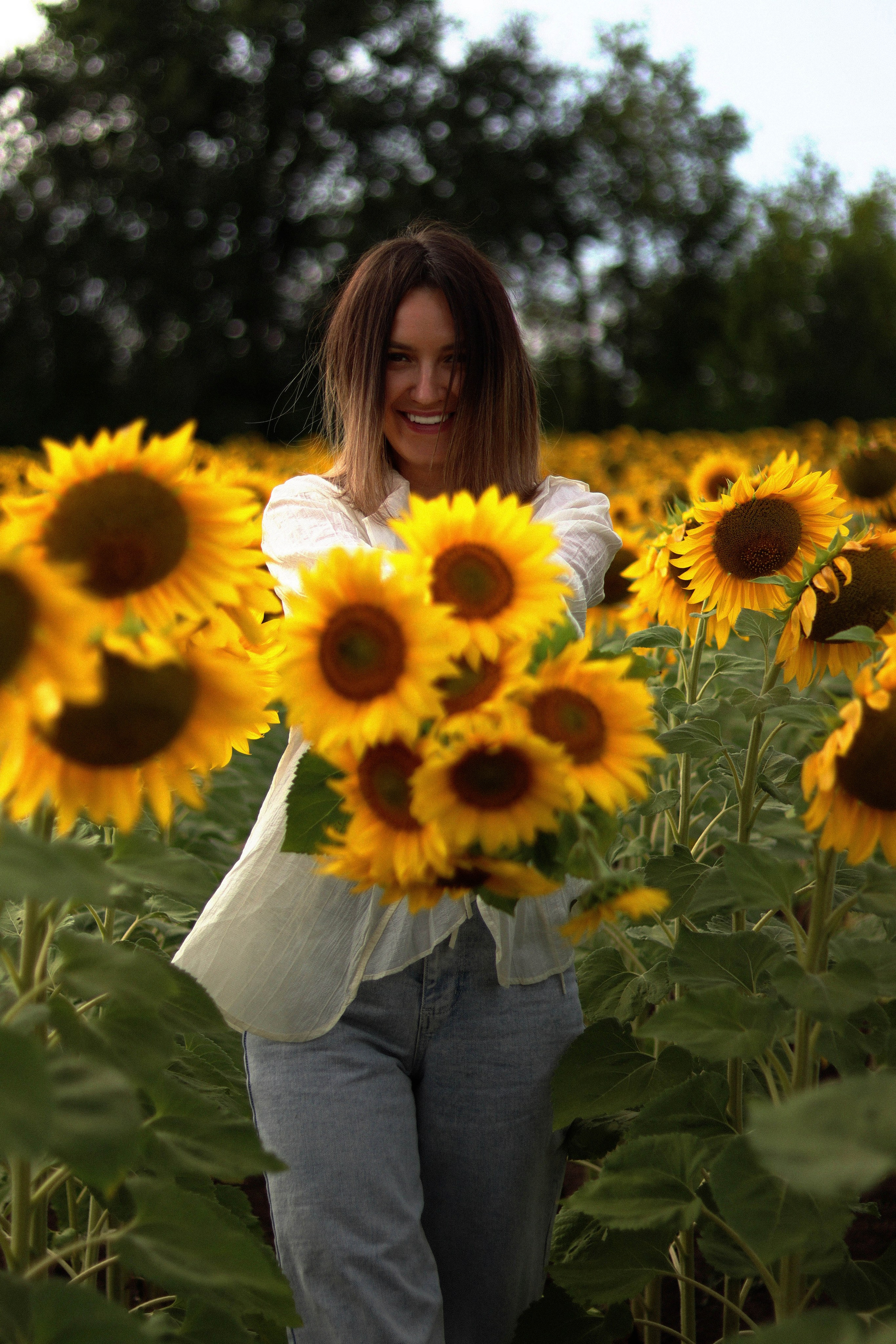 Фотосъёмка Кати на природе. Фотограф Самара Лена Мандарин