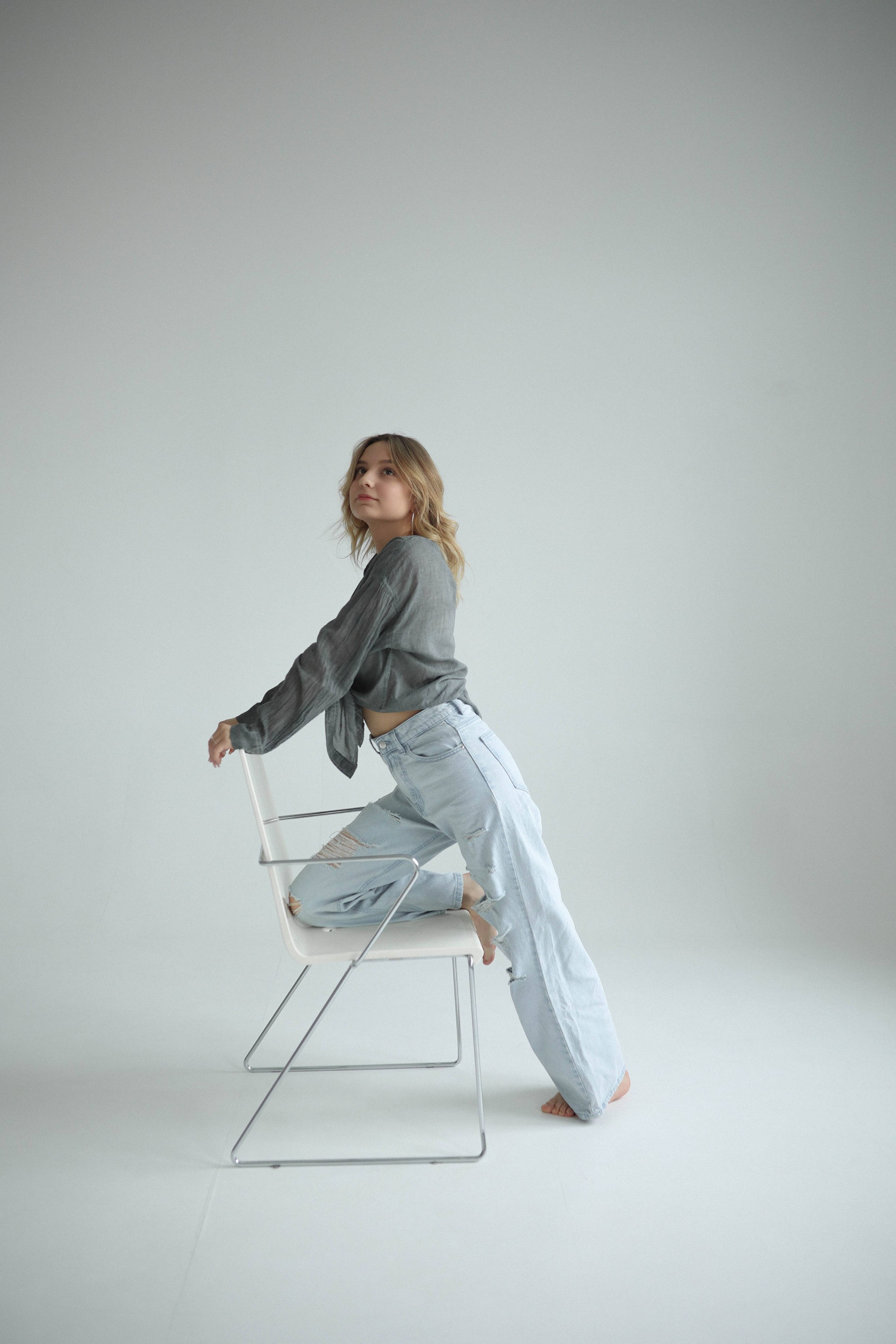 Фотосъемка для Юли в студии. Фотограф Самара Лена Мандарин