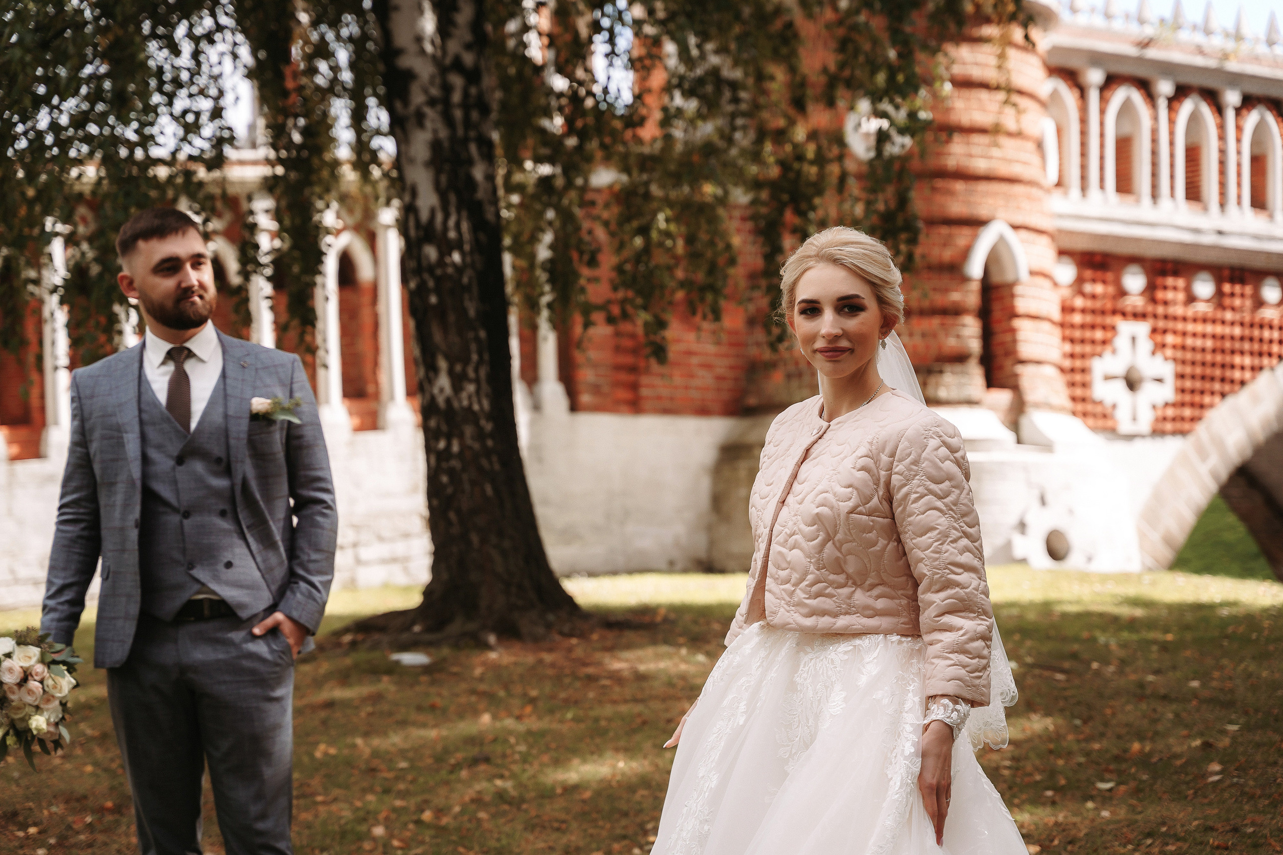 Свадебная фотосессия в Царицино для Юлии и Надира