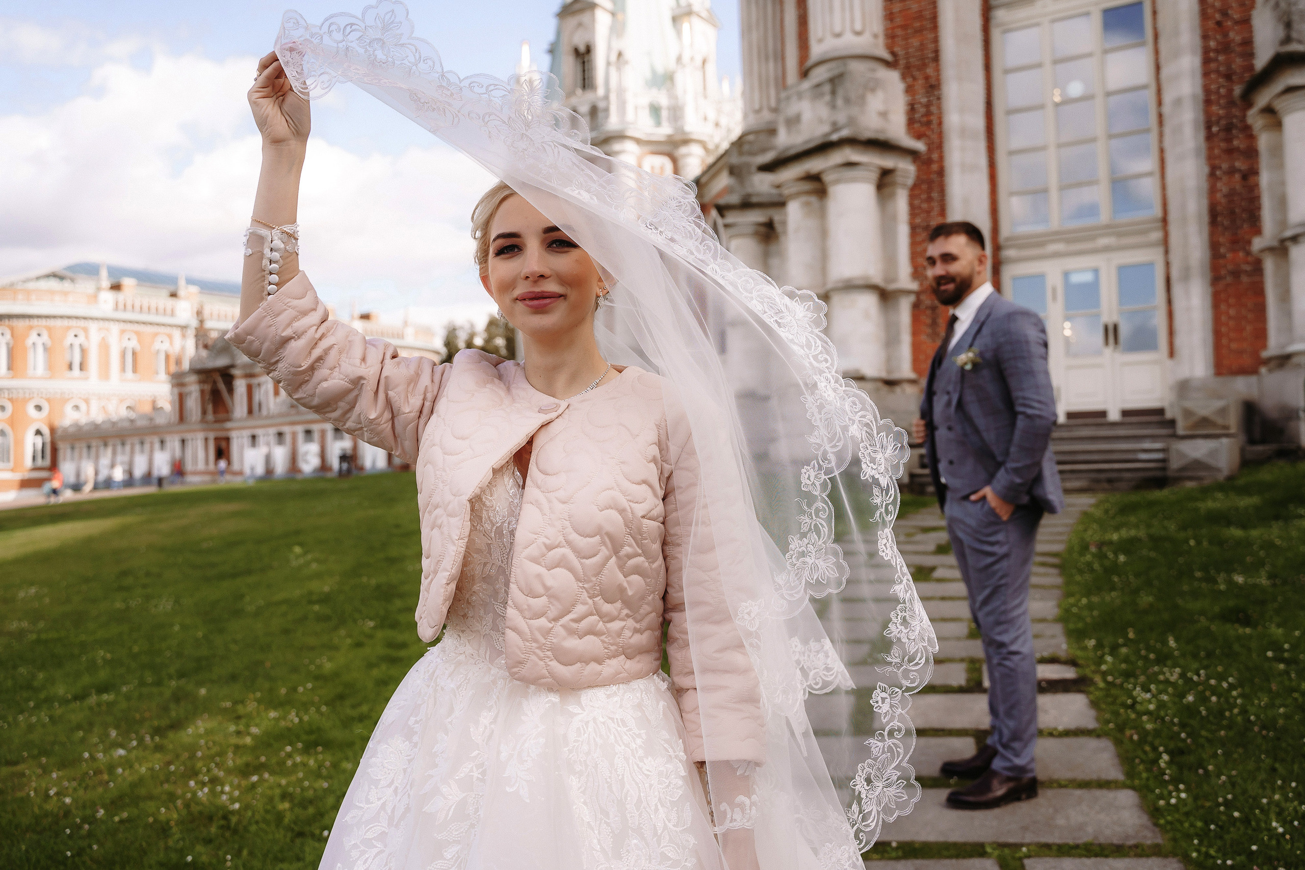 Свадебная фотосессия в Царицино для Юлии и Надира