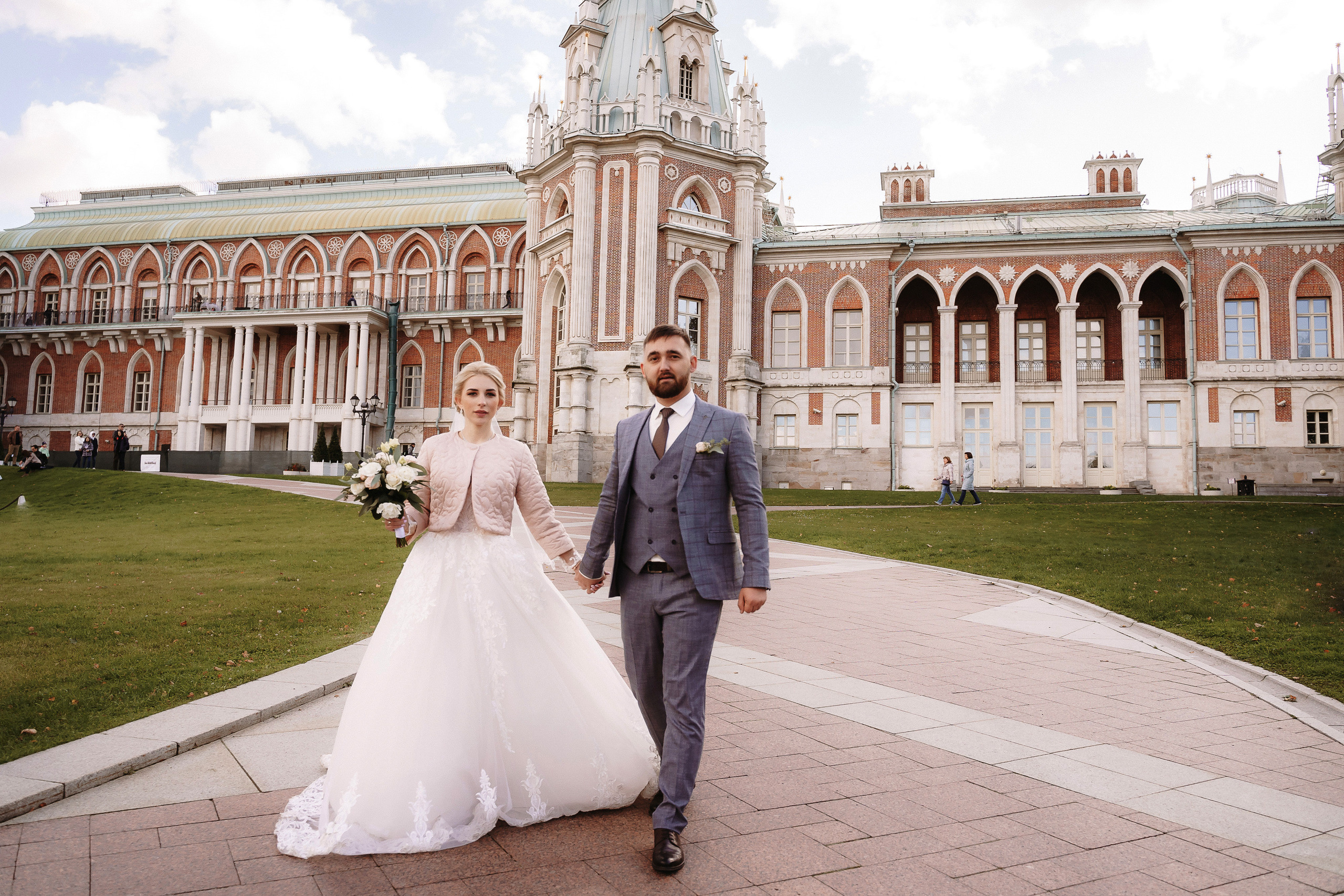 Свадебная фотосессия в Царицино для Юлии и Надира