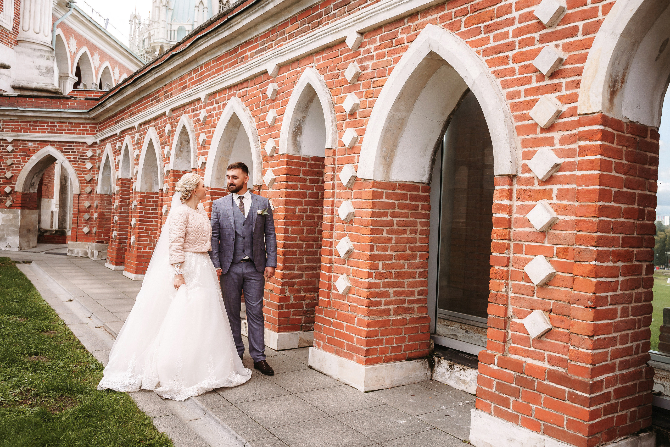 Свадебная фотосессия в Царицино для Юлии и Надира