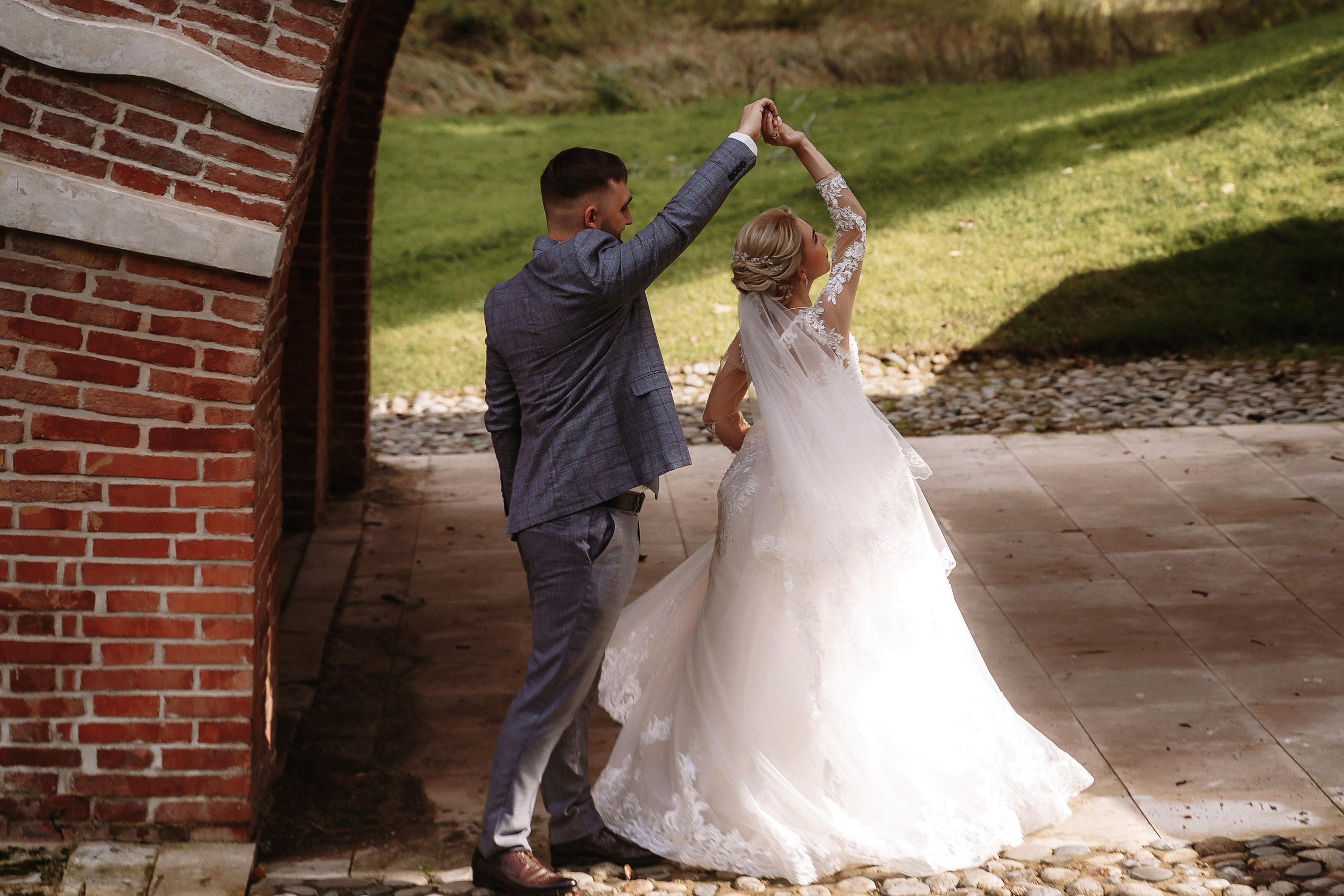 Свадебная фотосессия в Царицино для Юлии и Надира