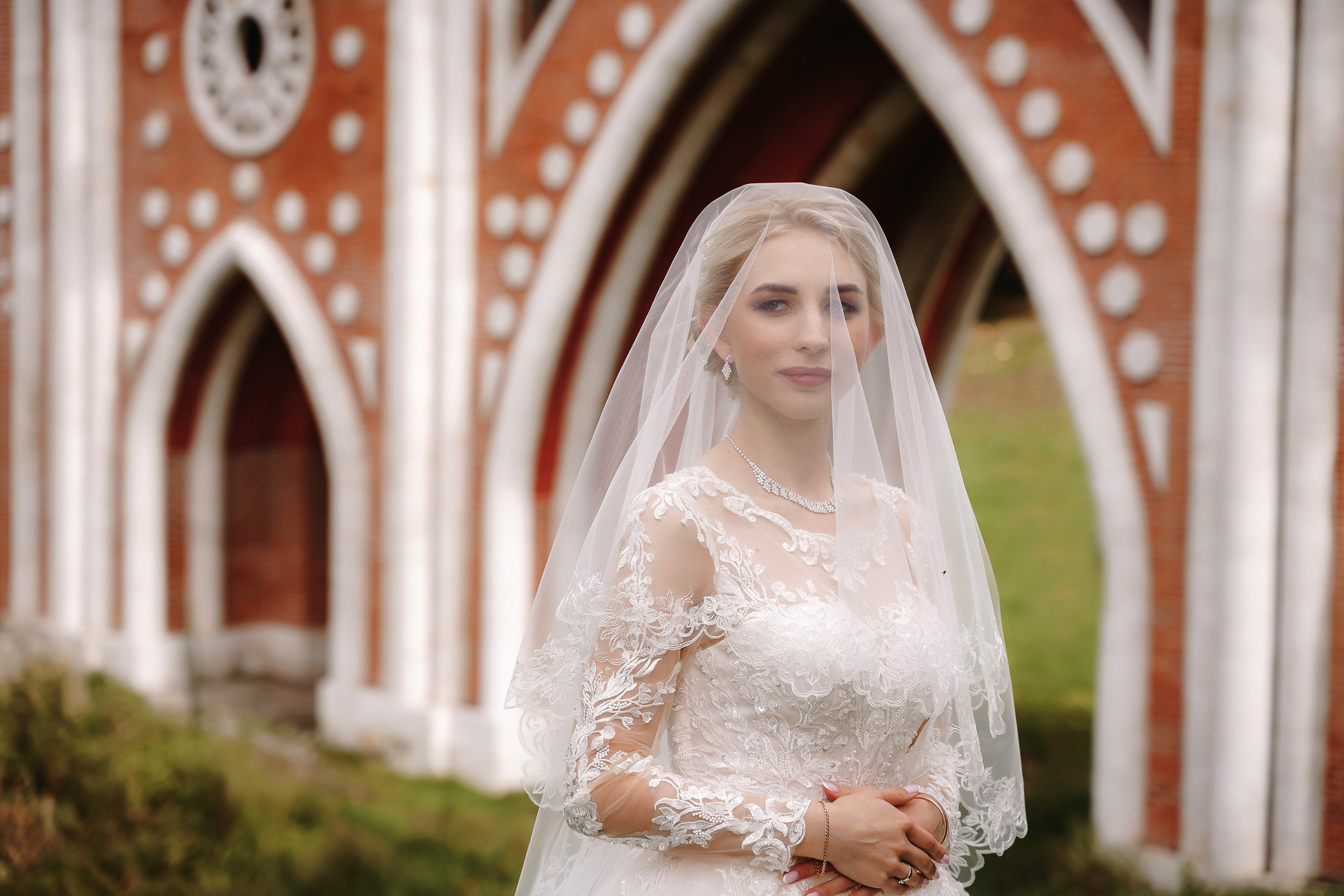 Свадебная фотосессия в Царицино для Юлии и Надира