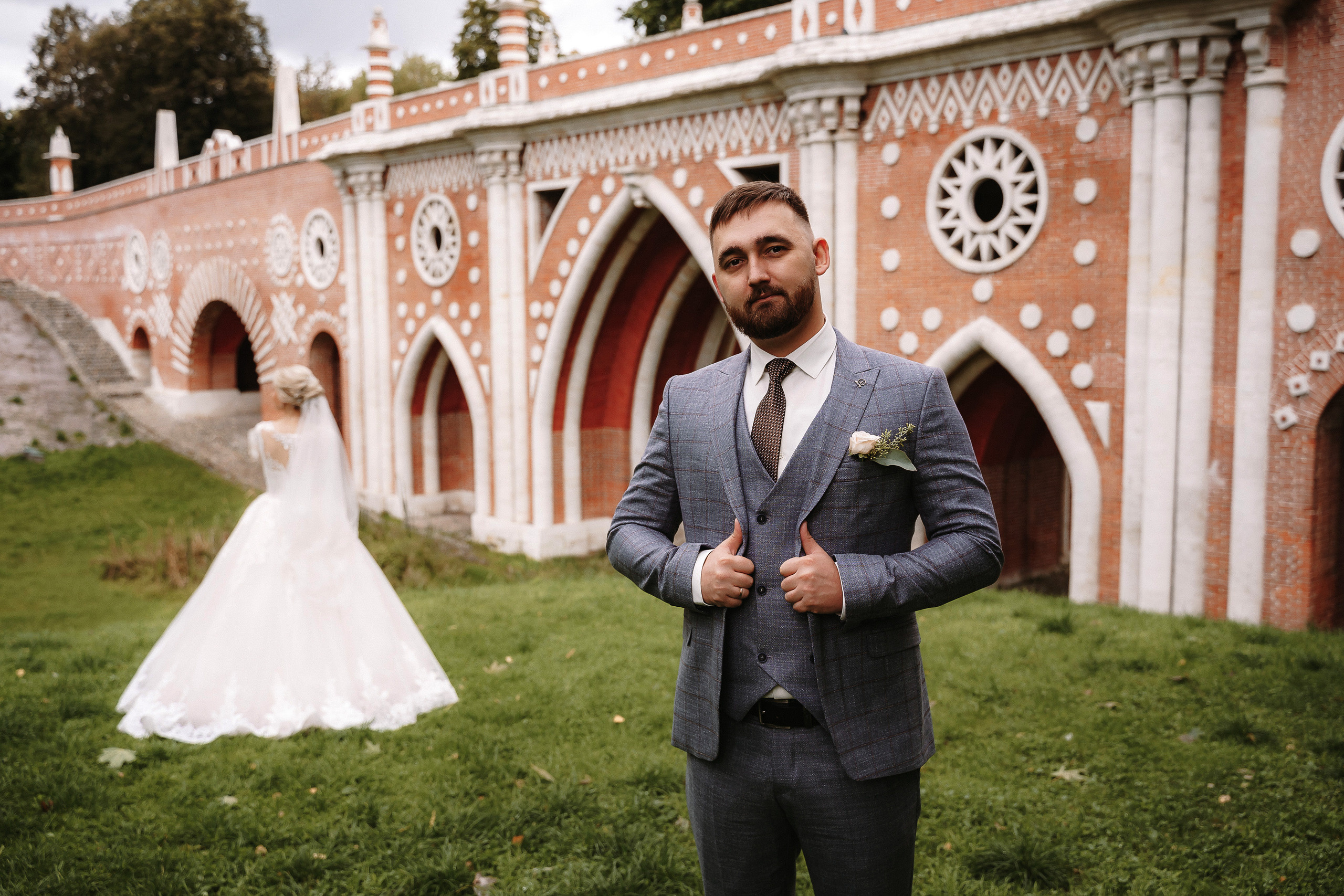 Свадебная фотосессия в Царицино для Юлии и Надира