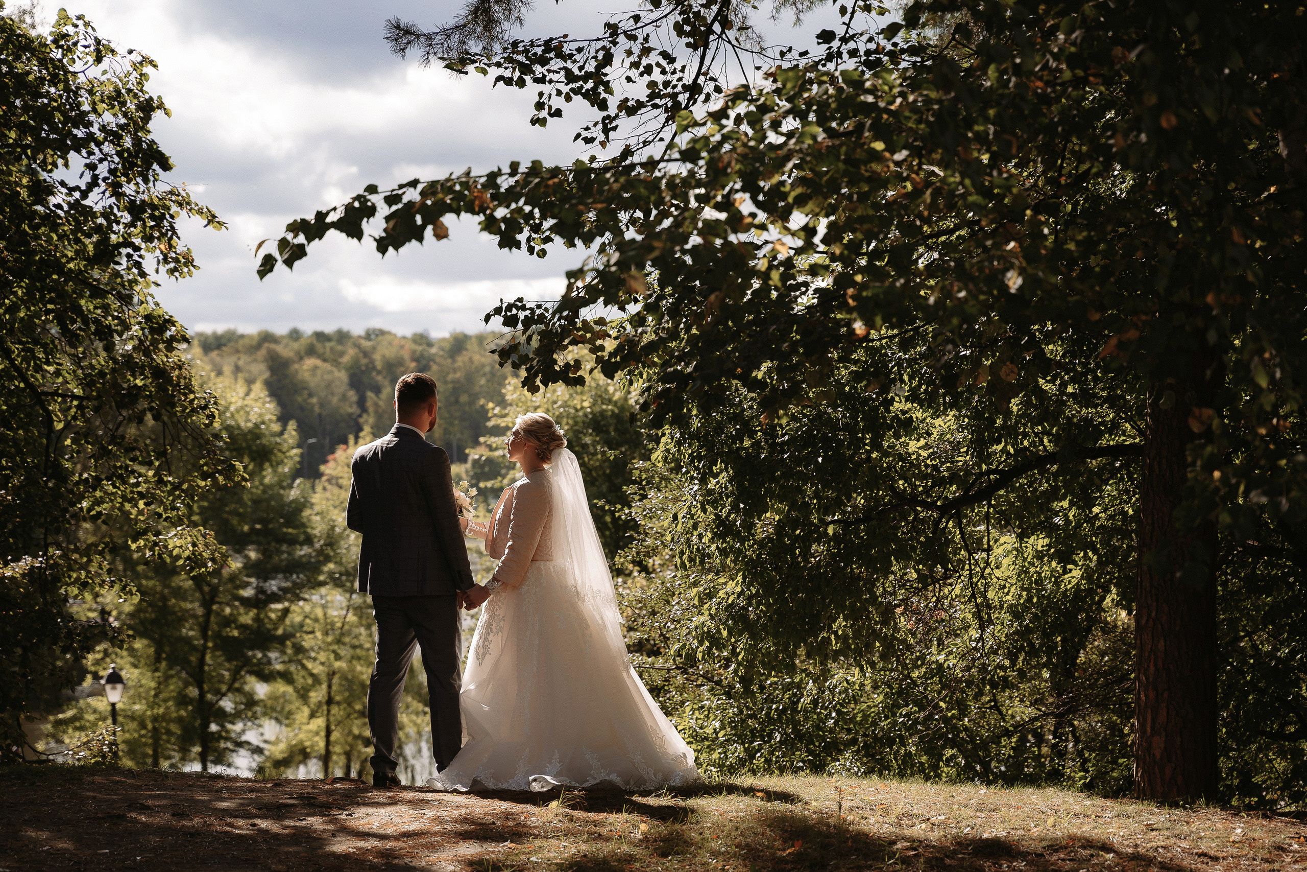 Свадебная фотосессия в Царицино для Юлии и Надира
