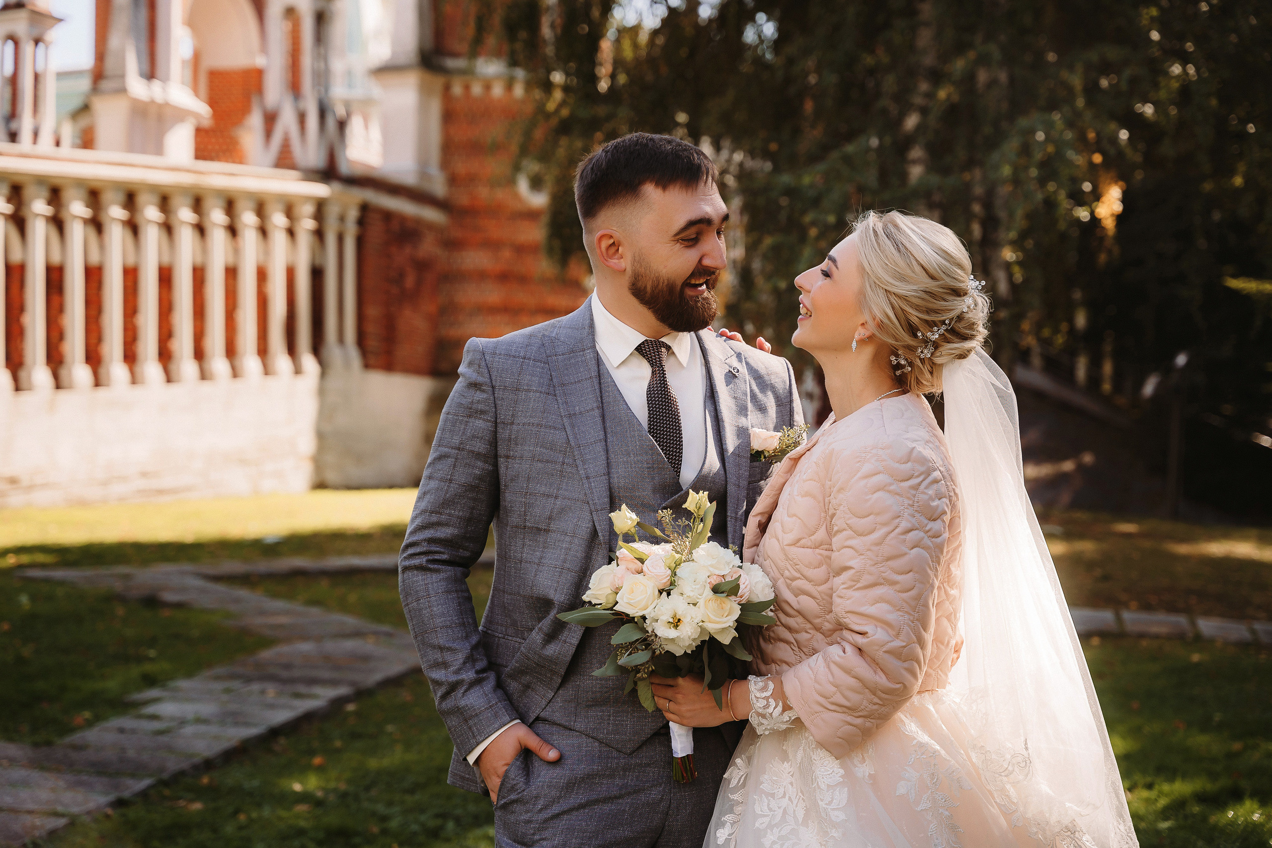 Свадебная фотосессия в Царицино для Юлии и Надира