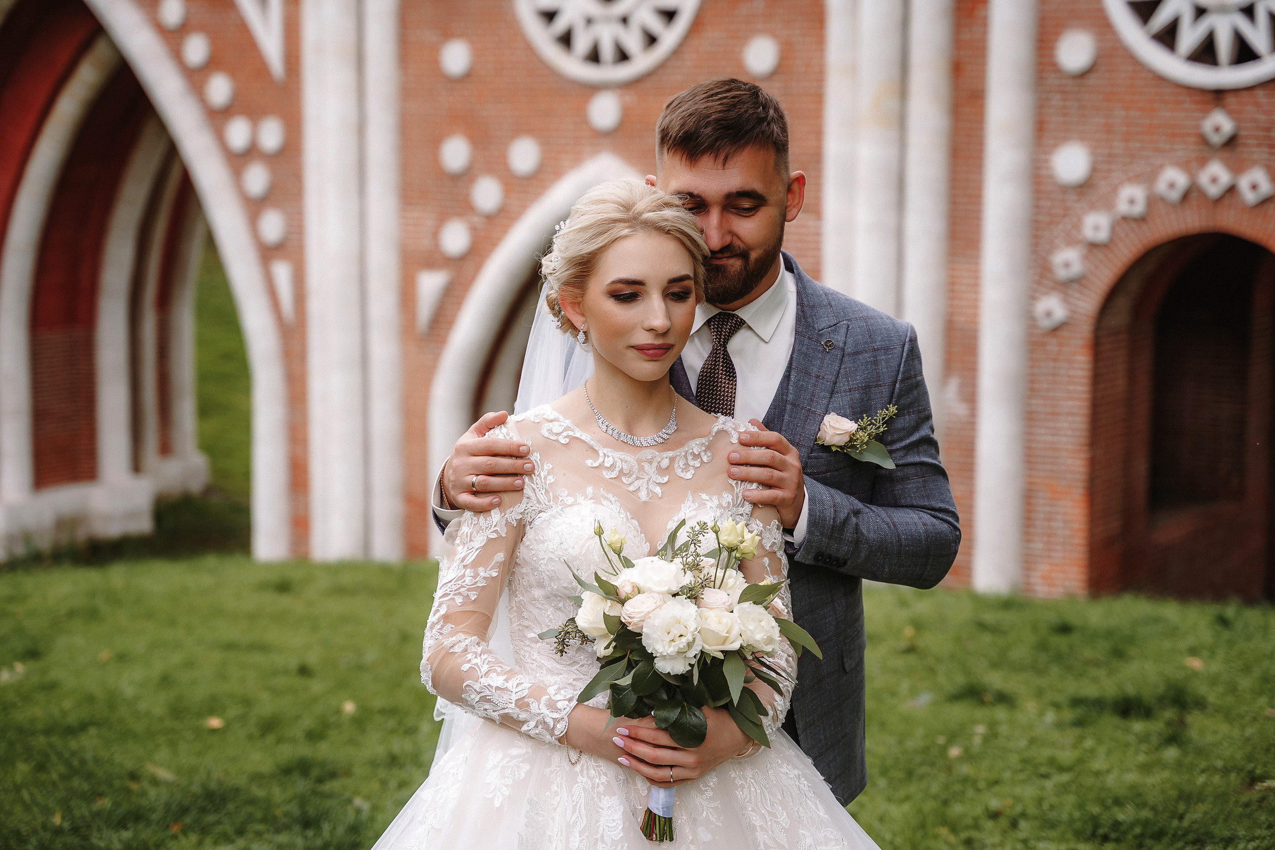 Свадебная фотосессия в Царицино для Юлии и Надира