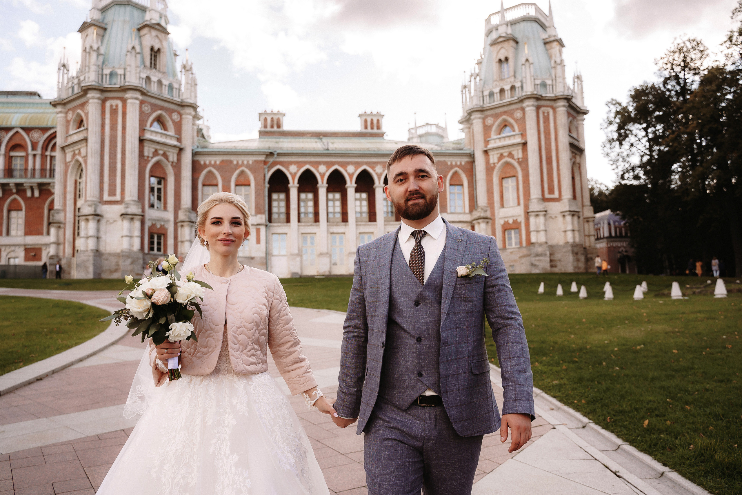 Свадебная фотосессия в Царицино для Юлии и Надира