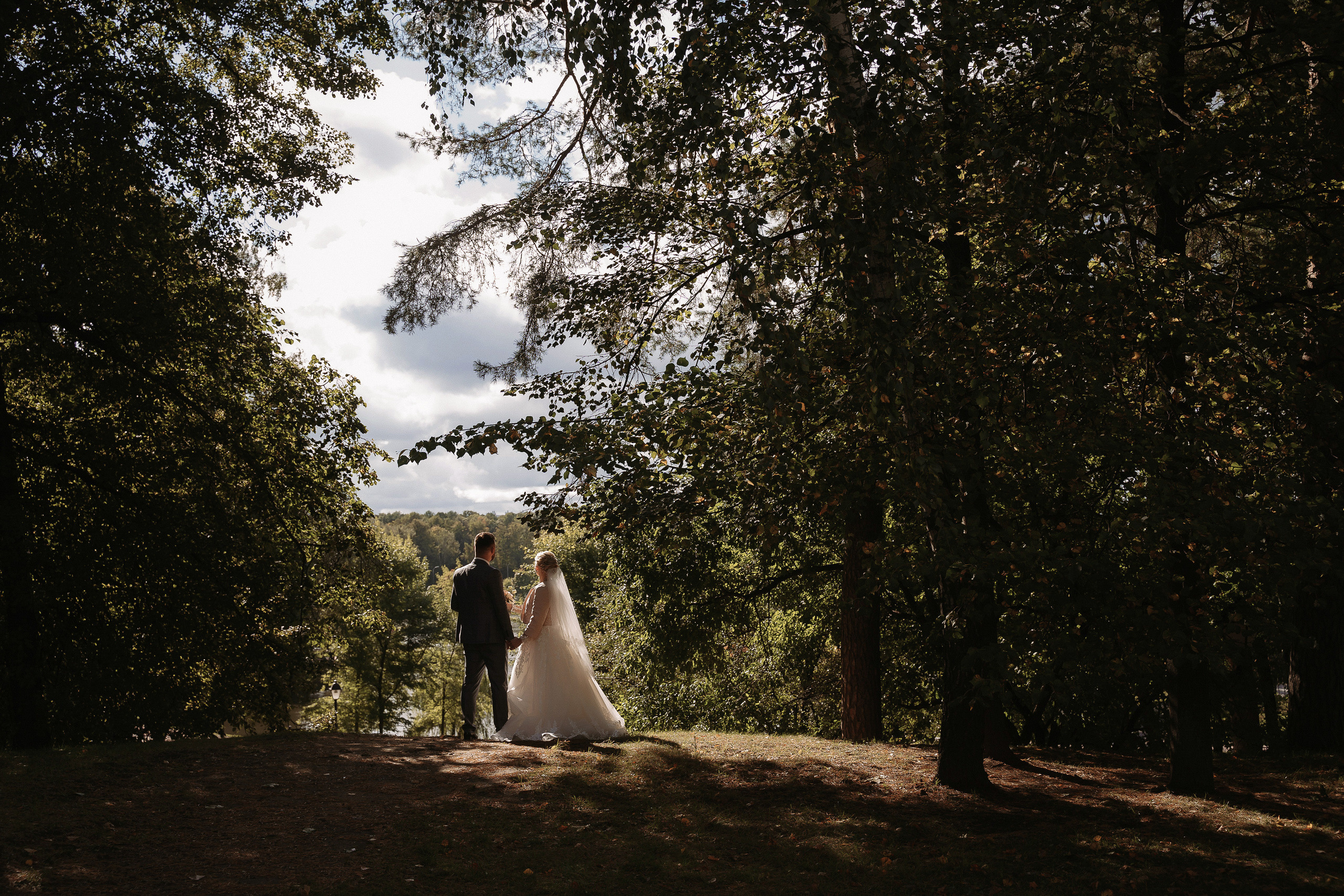 Свадебная фотосессия в Царицино для Юлии и Надира