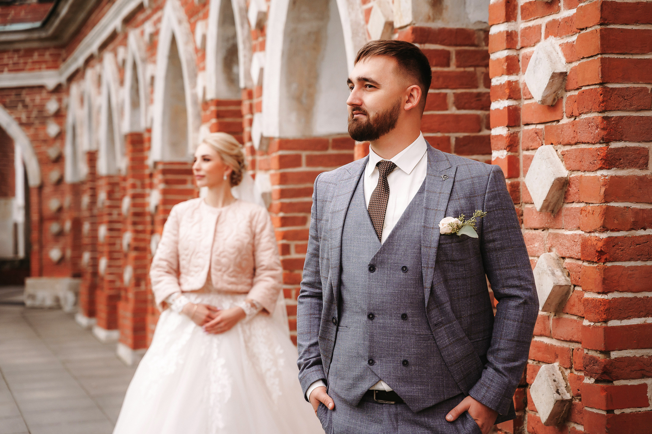 Свадебная фотосессия в Царицино для Юлии и Надира