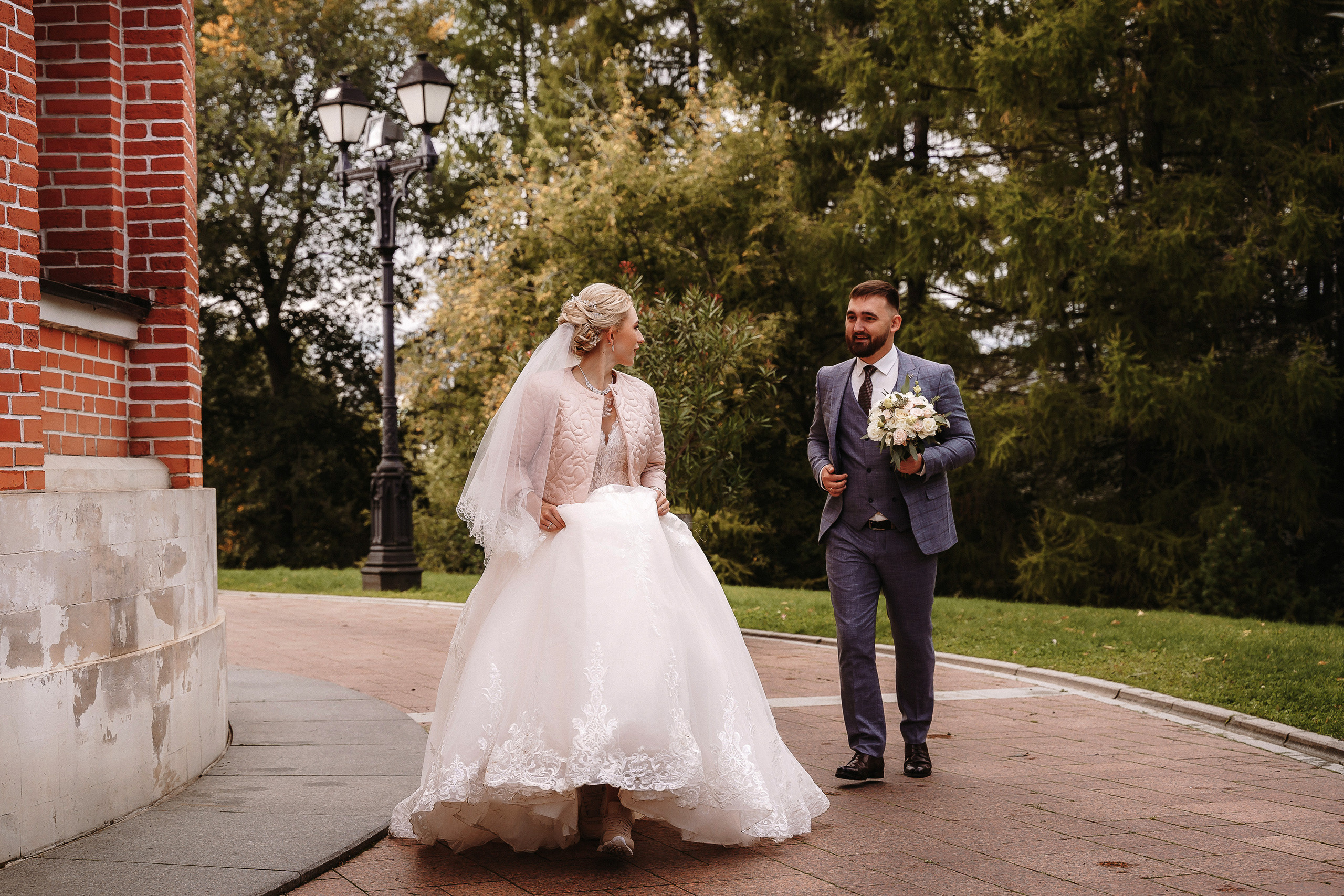 Свадебная фотосессия в Царицино для Юлии и Надира