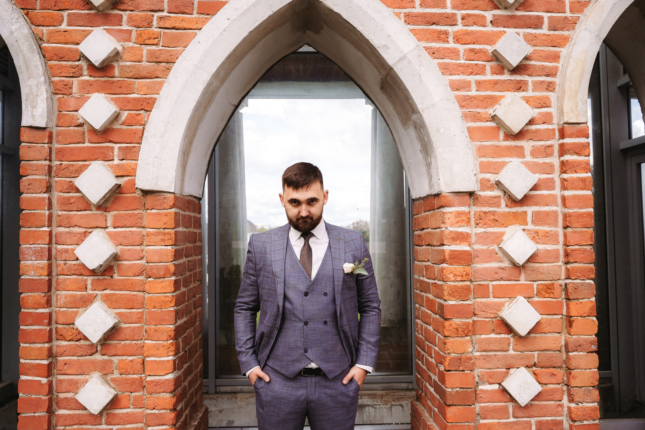 Свадебная фотосессия в Царицино для Юлии и Надира