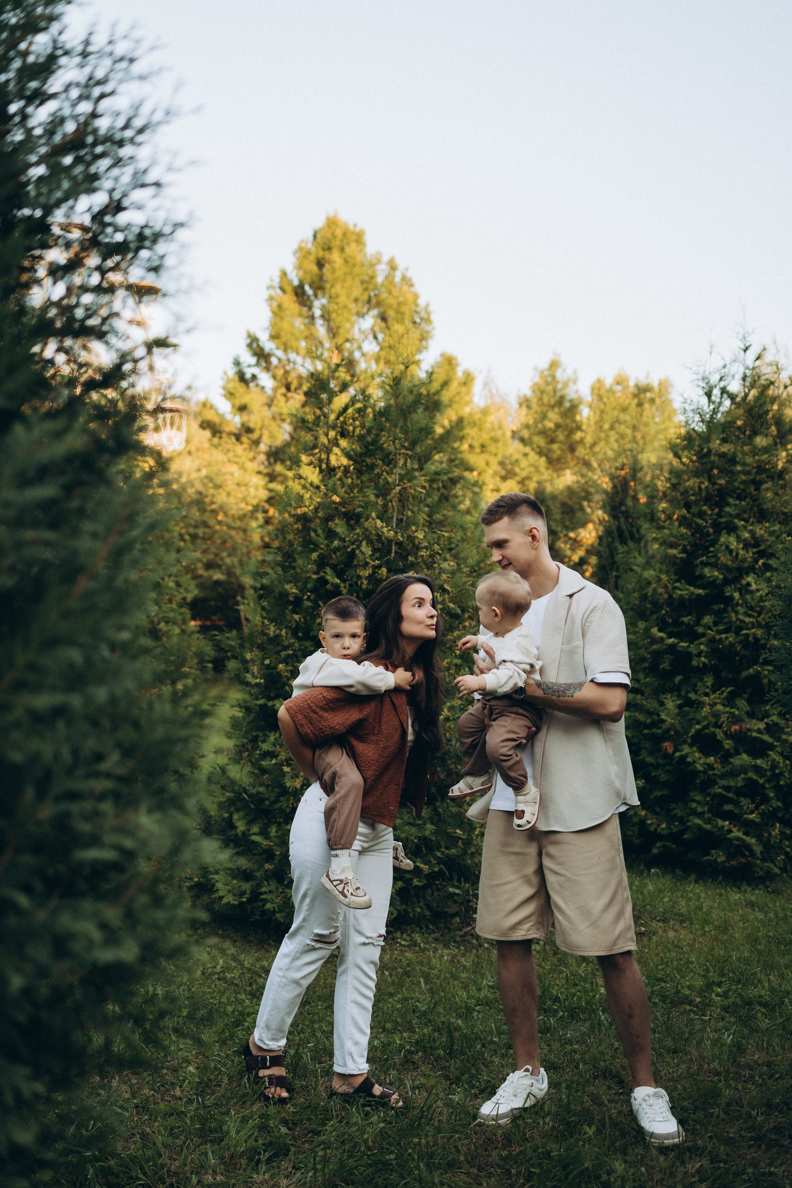 Марина, Семён, Арсений, Артём. Фотограф Нижний Новгород