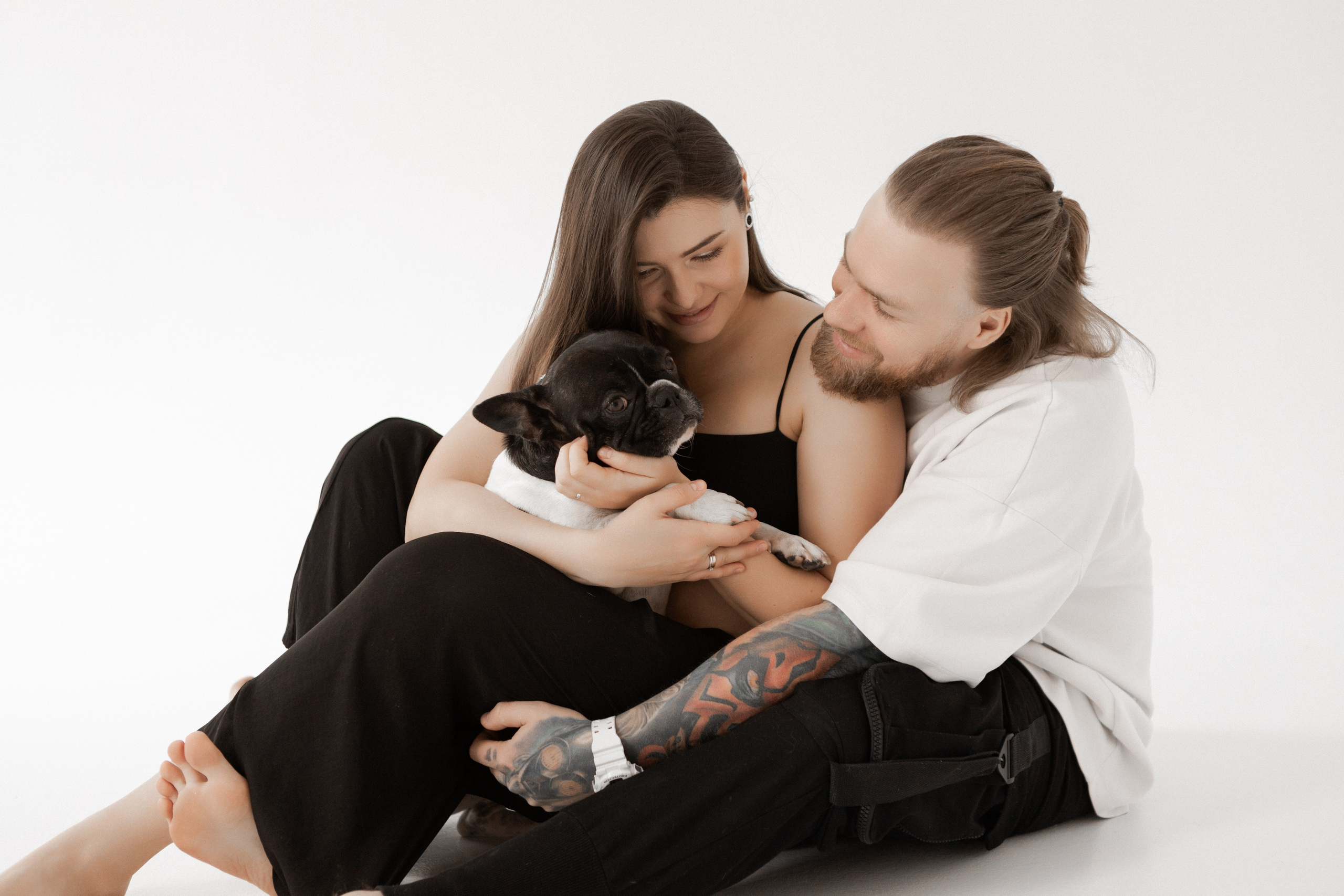 Таня, Паша и Луи. Свадебный фотограф в Воронеже Вероника Богай