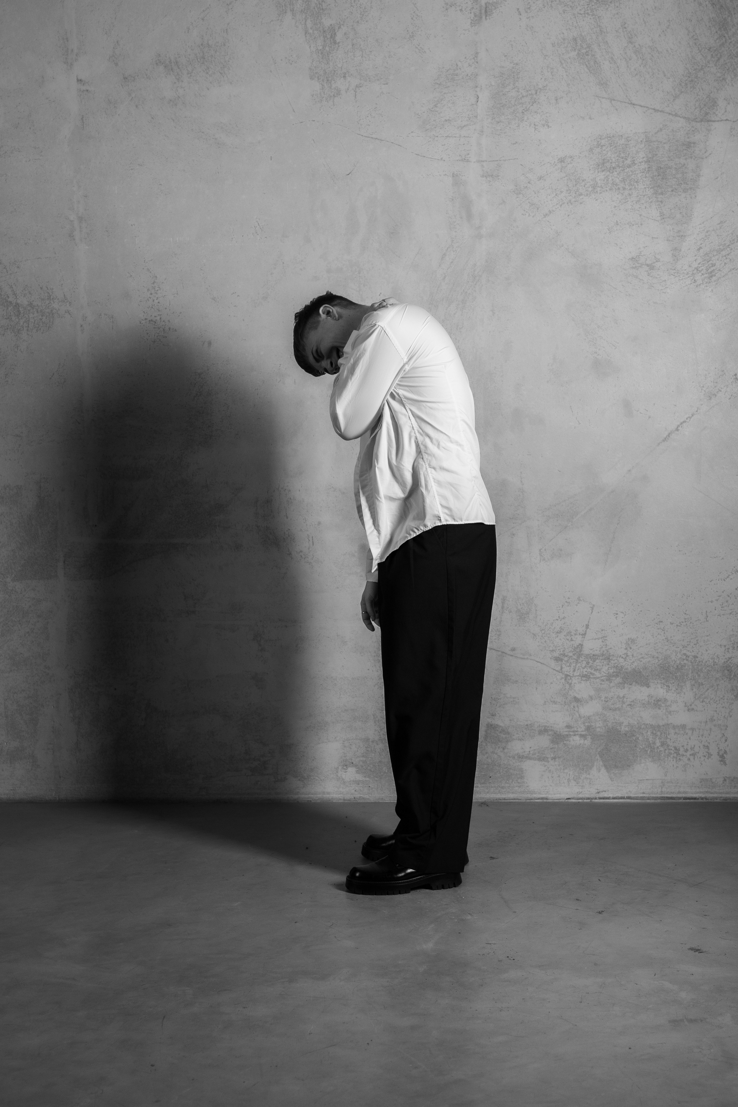 Мужской черно-белый портрет. Фотограф и видеограф в Москве Анна Матюхина