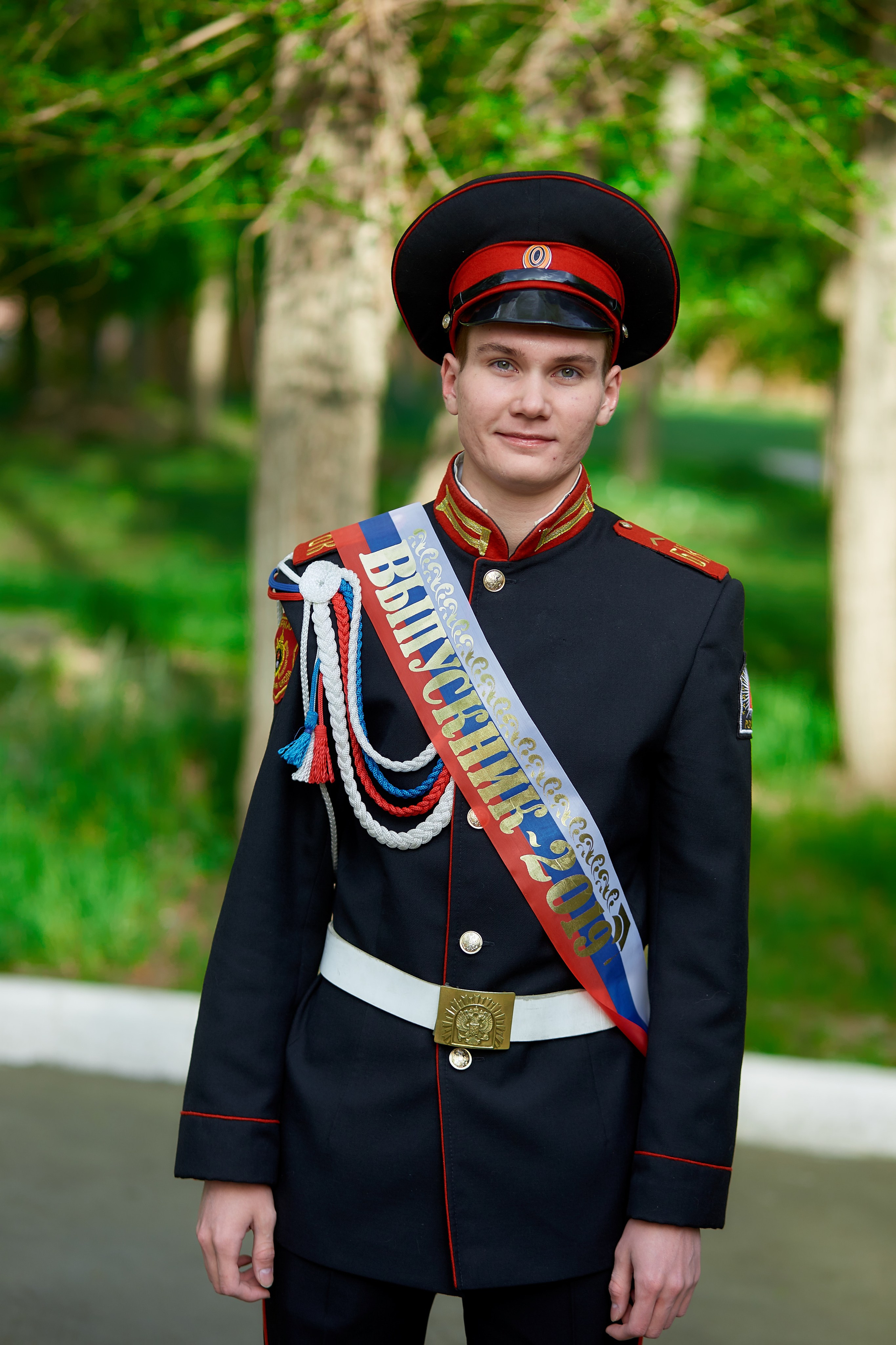 Кадеты последний звонок. Фотограф Вячеслав Фарунин