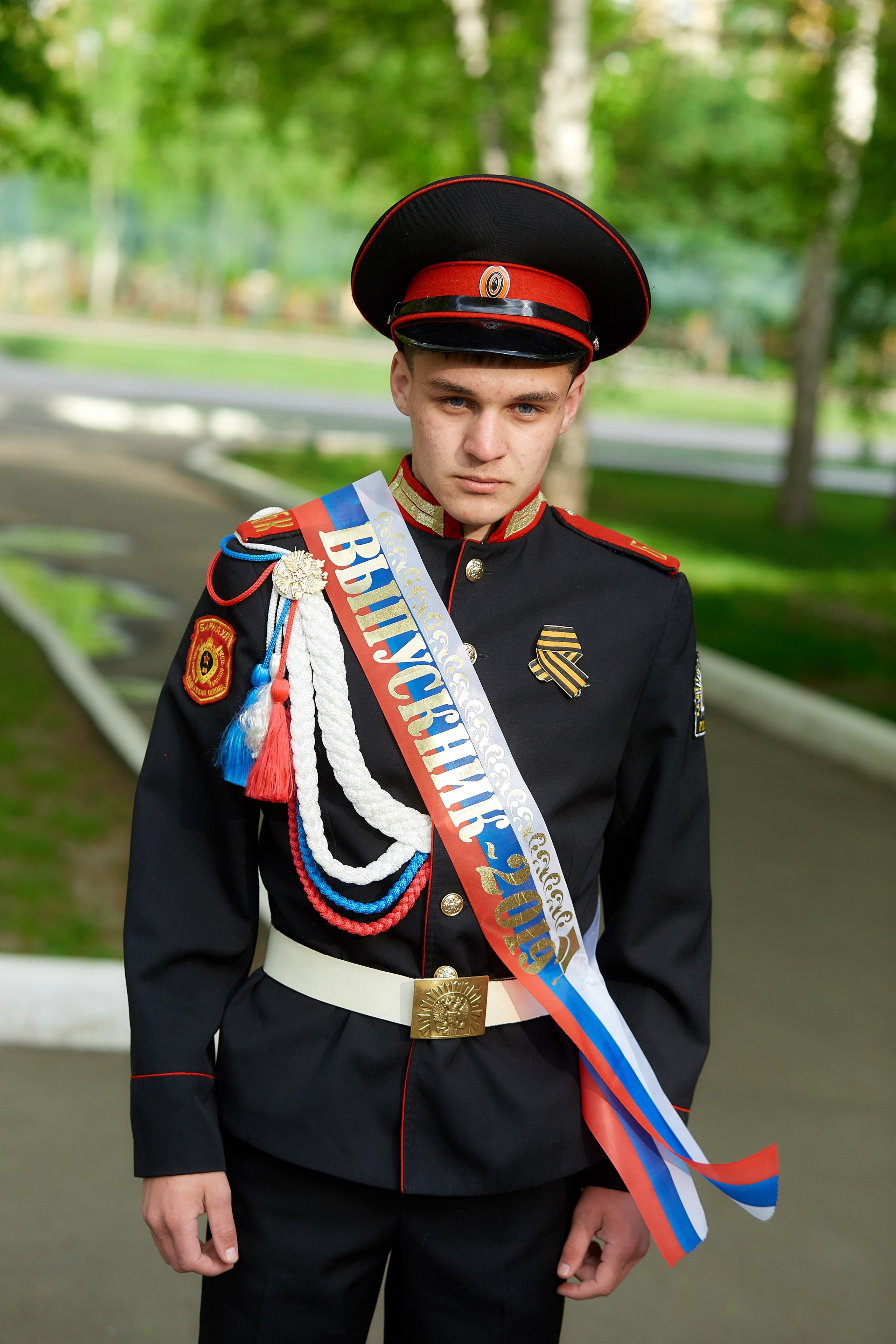 Кадеты последний звонок. Фотограф Вячеслав Фарунин