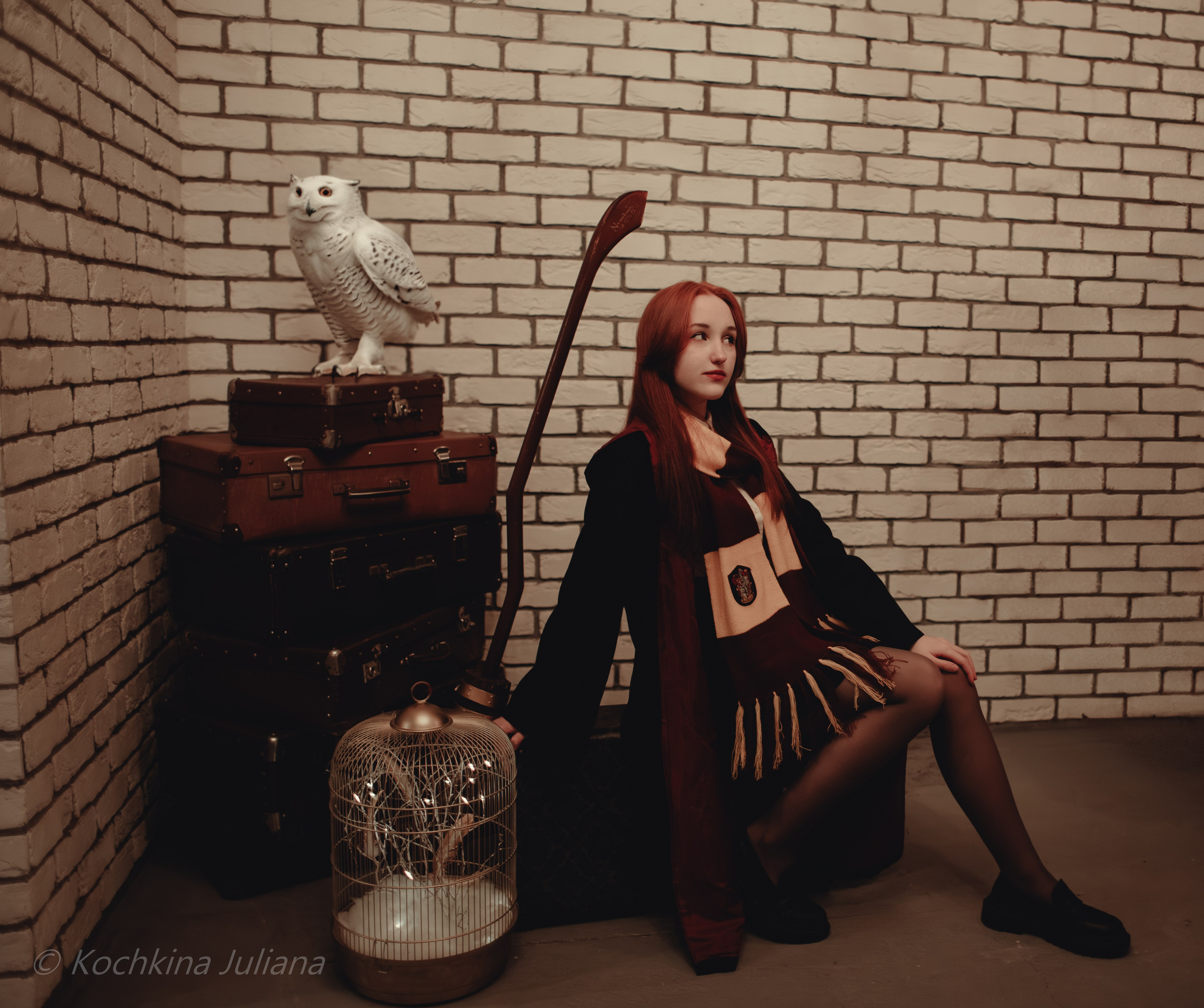 Детская съемка в стилистике Гермионы из Гарри Поттера. Главная