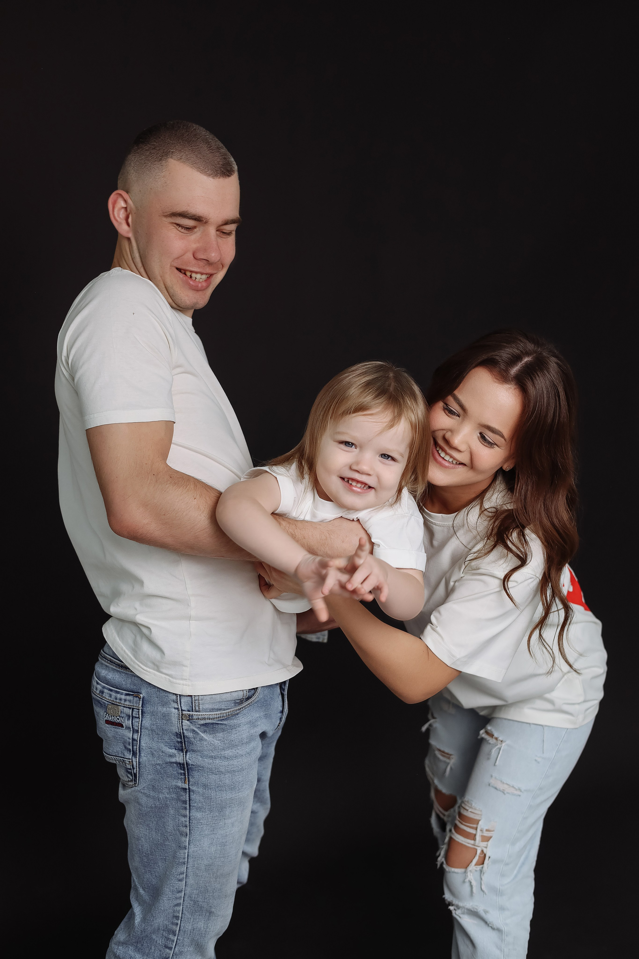 Лена, Артем и Лерочка. Фотограф Ростов-на-Дону