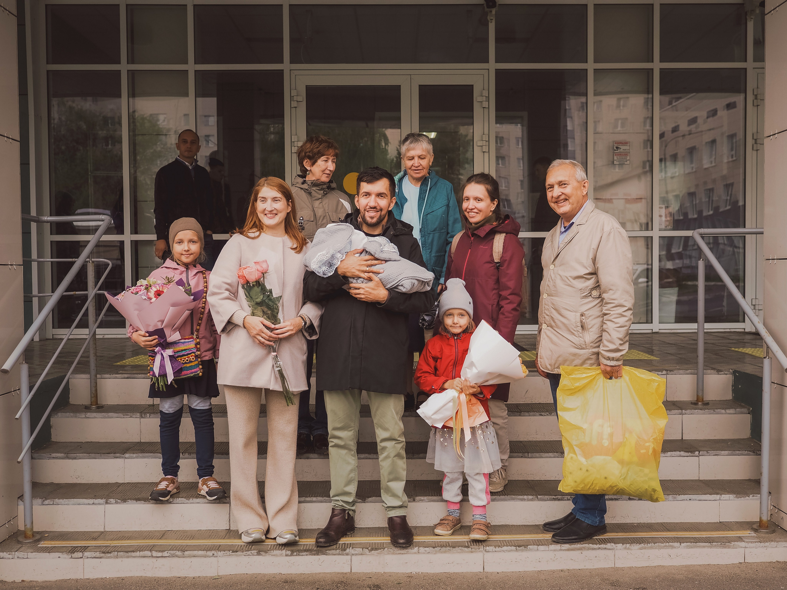 Выписка из роддома. Семейный фотограф Ольга Барабанова