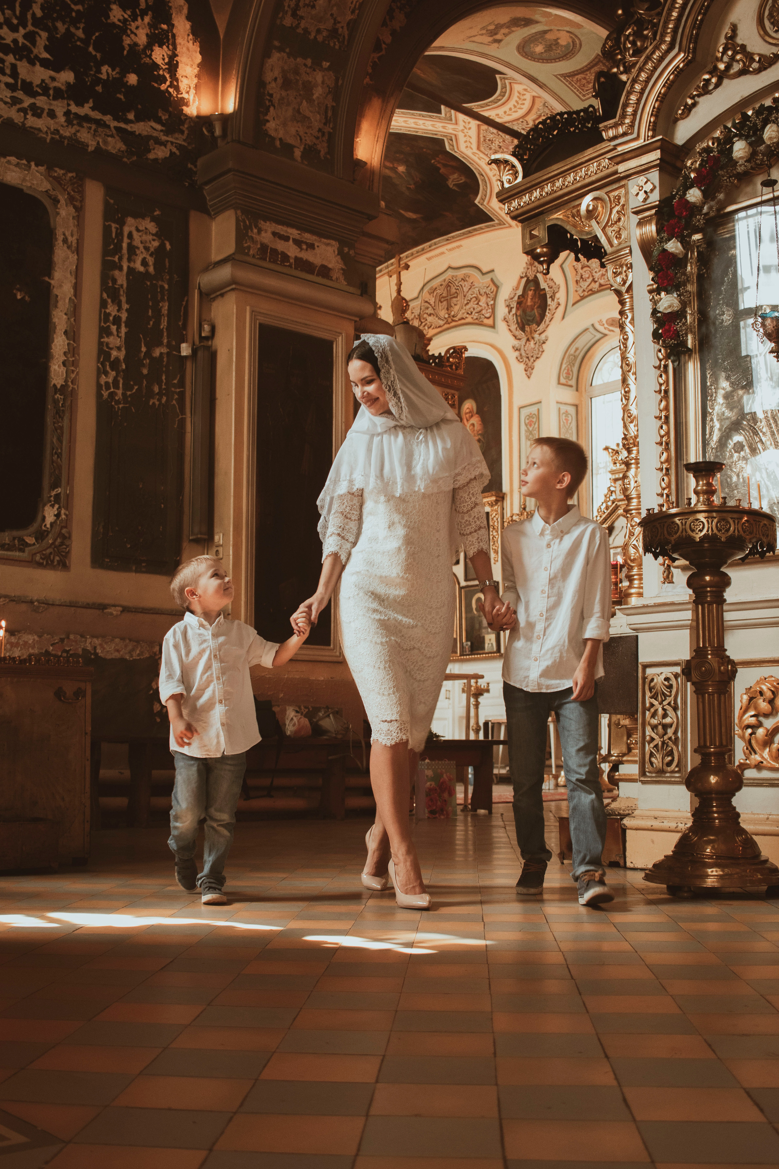 Крещение. Портретный фотограф в Москве Анна Бобрик