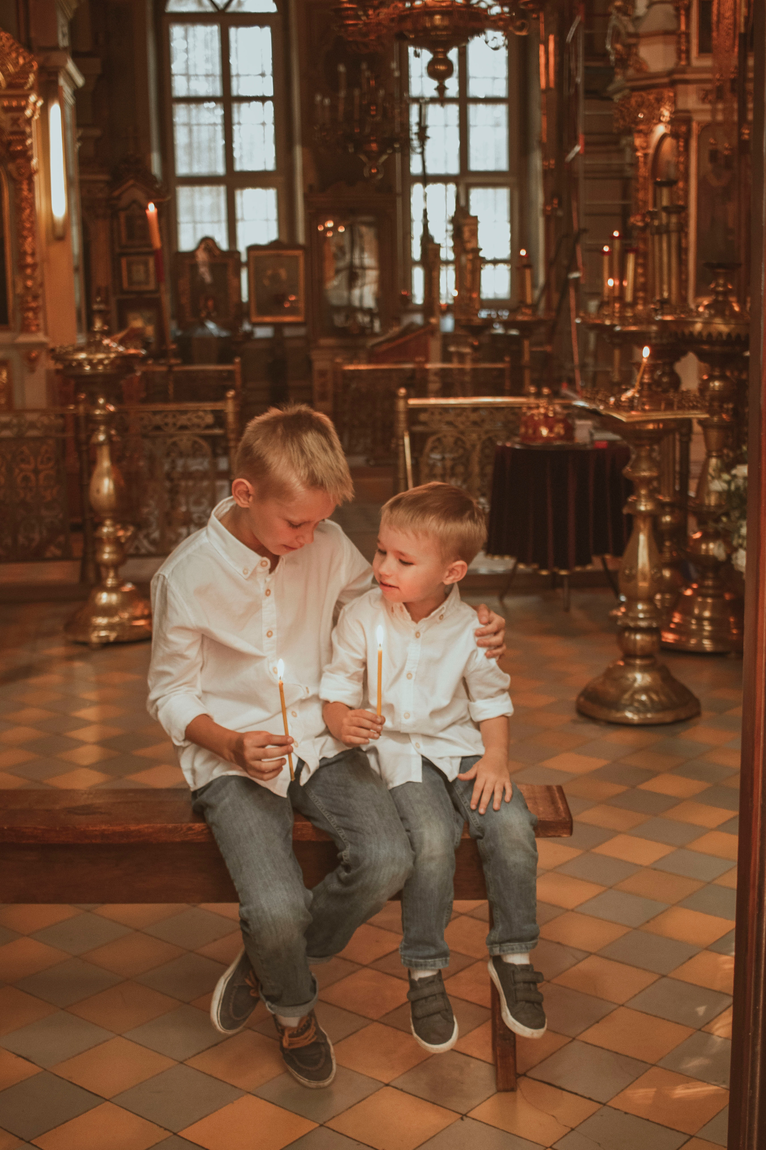 Крещение. Портретный фотограф в Москве Анна Бобрик