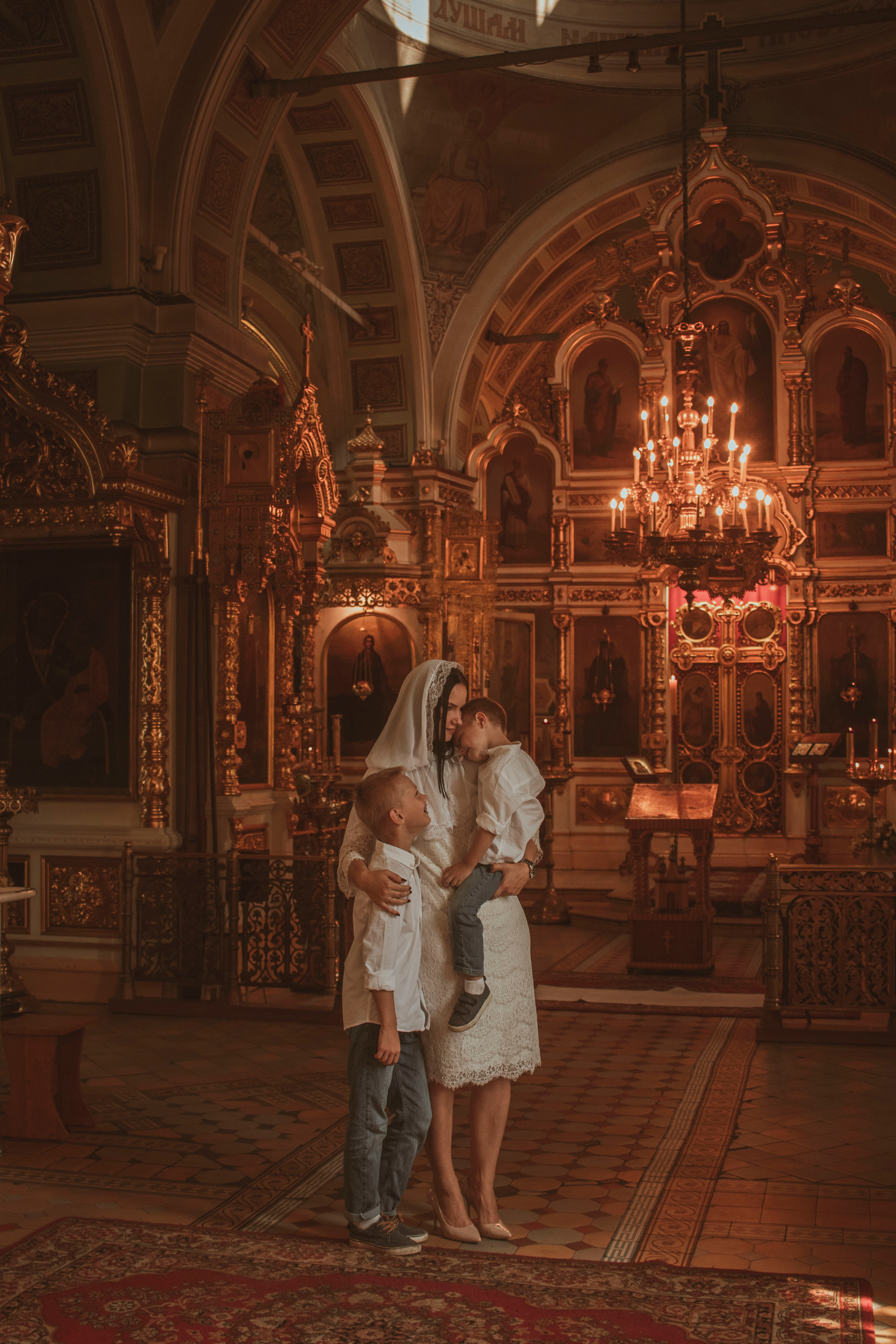 Крещение. Портретный фотограф в Москве Анна Бобрик