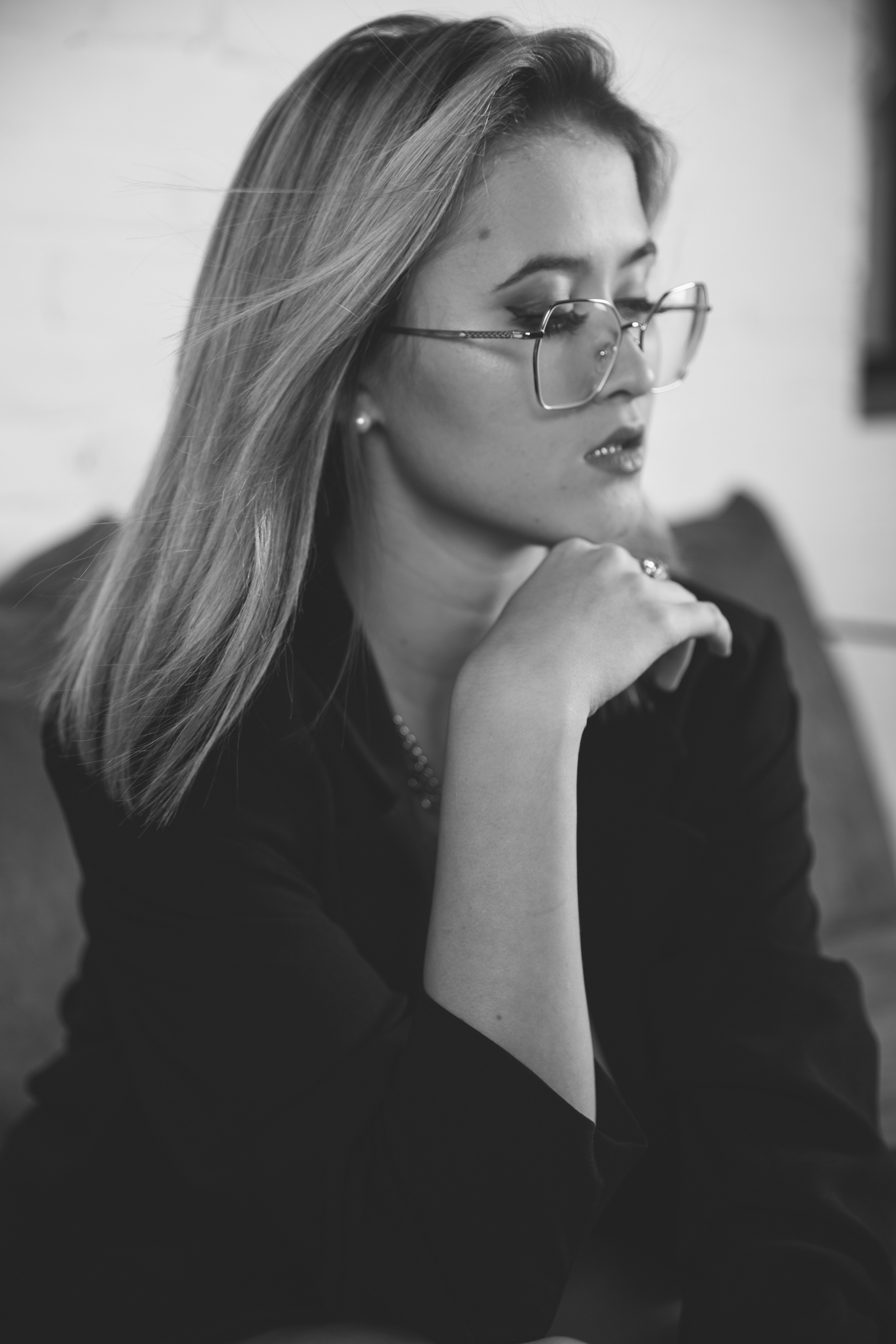 Женский портрет в студии. Портретный фотограф в Москве Анна Бобрик