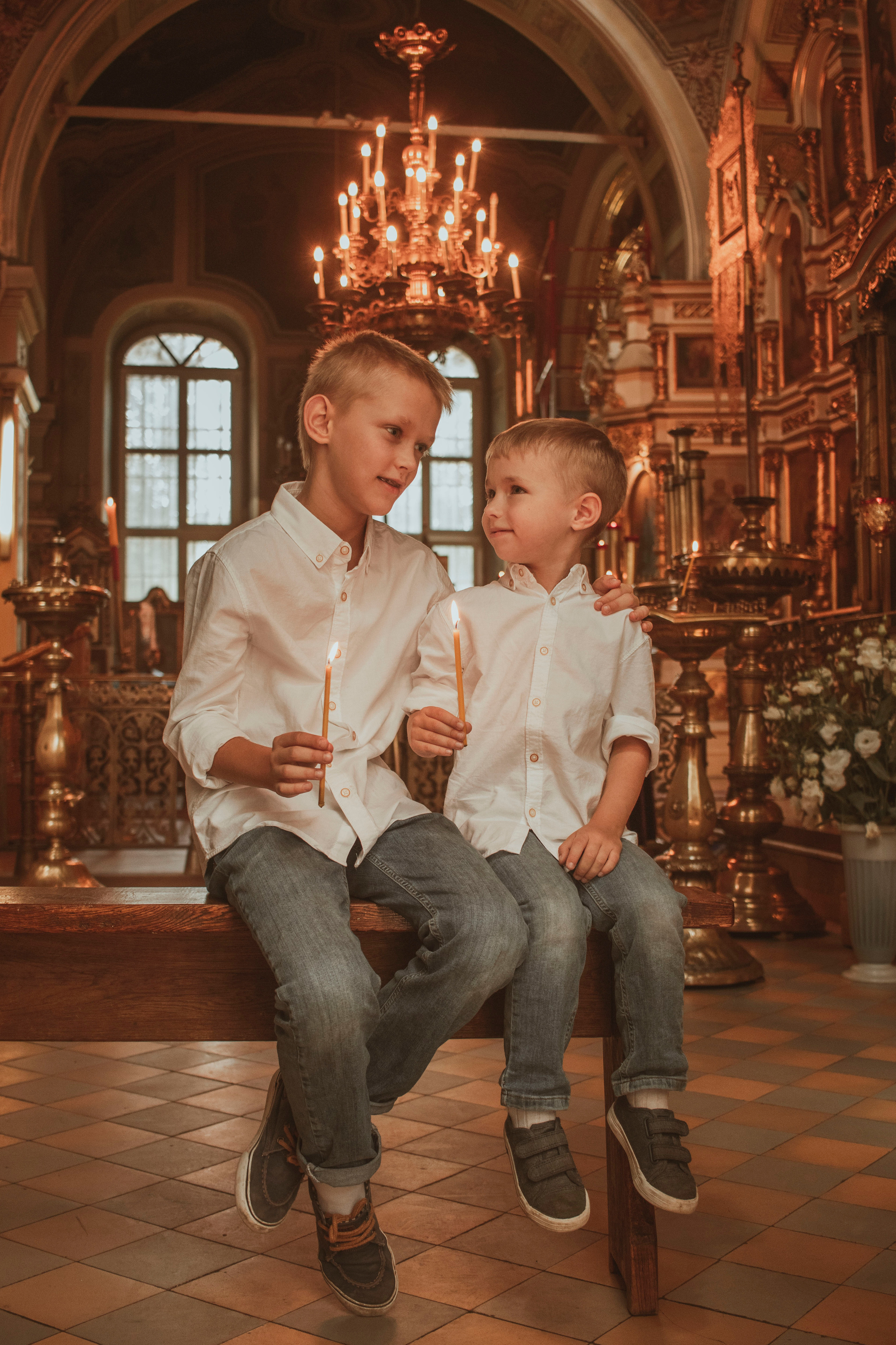 Крещение. Портретный фотограф в Москве Анна Бобрик