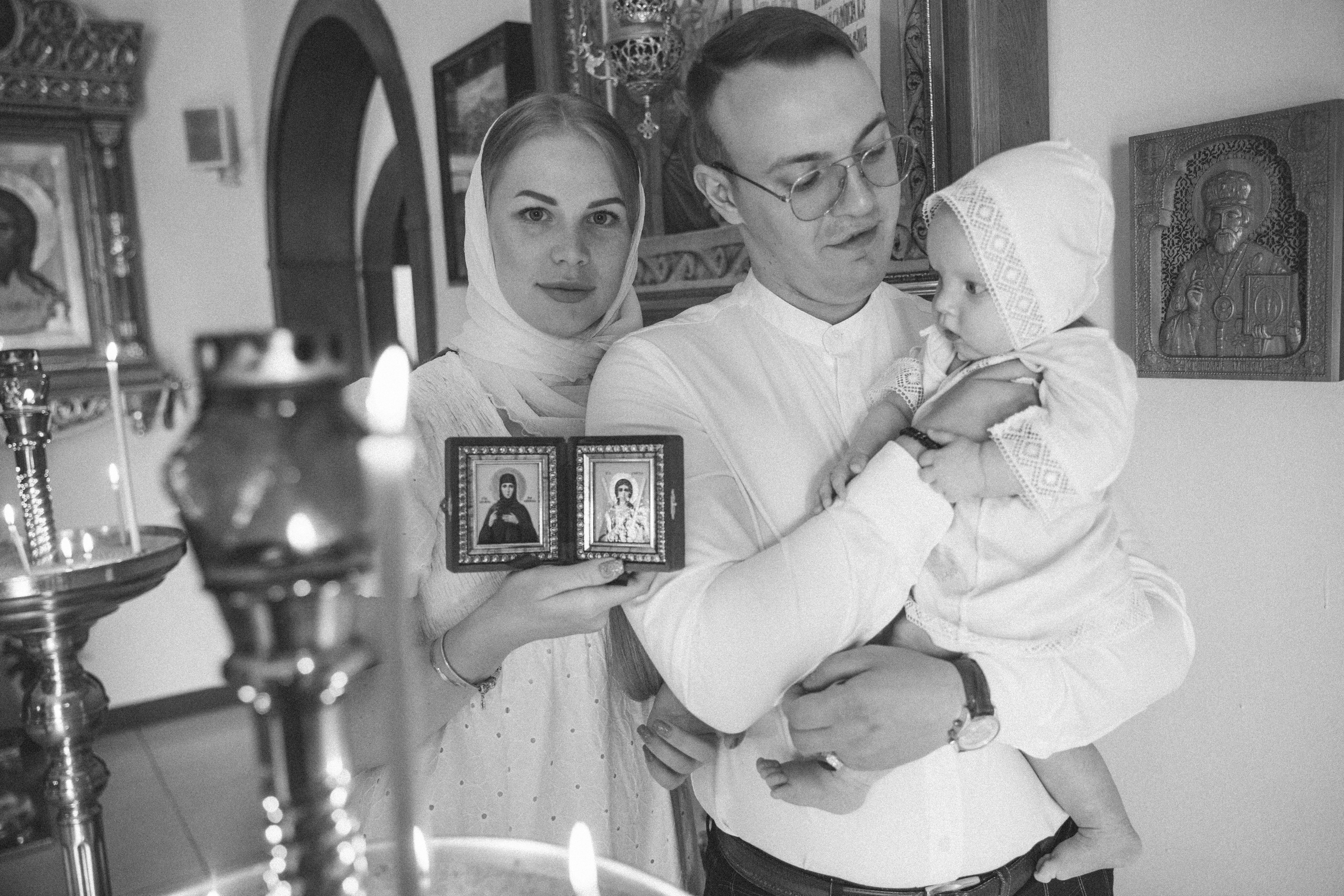 Крещение. Портретный фотограф в Москве Анна Бобрик