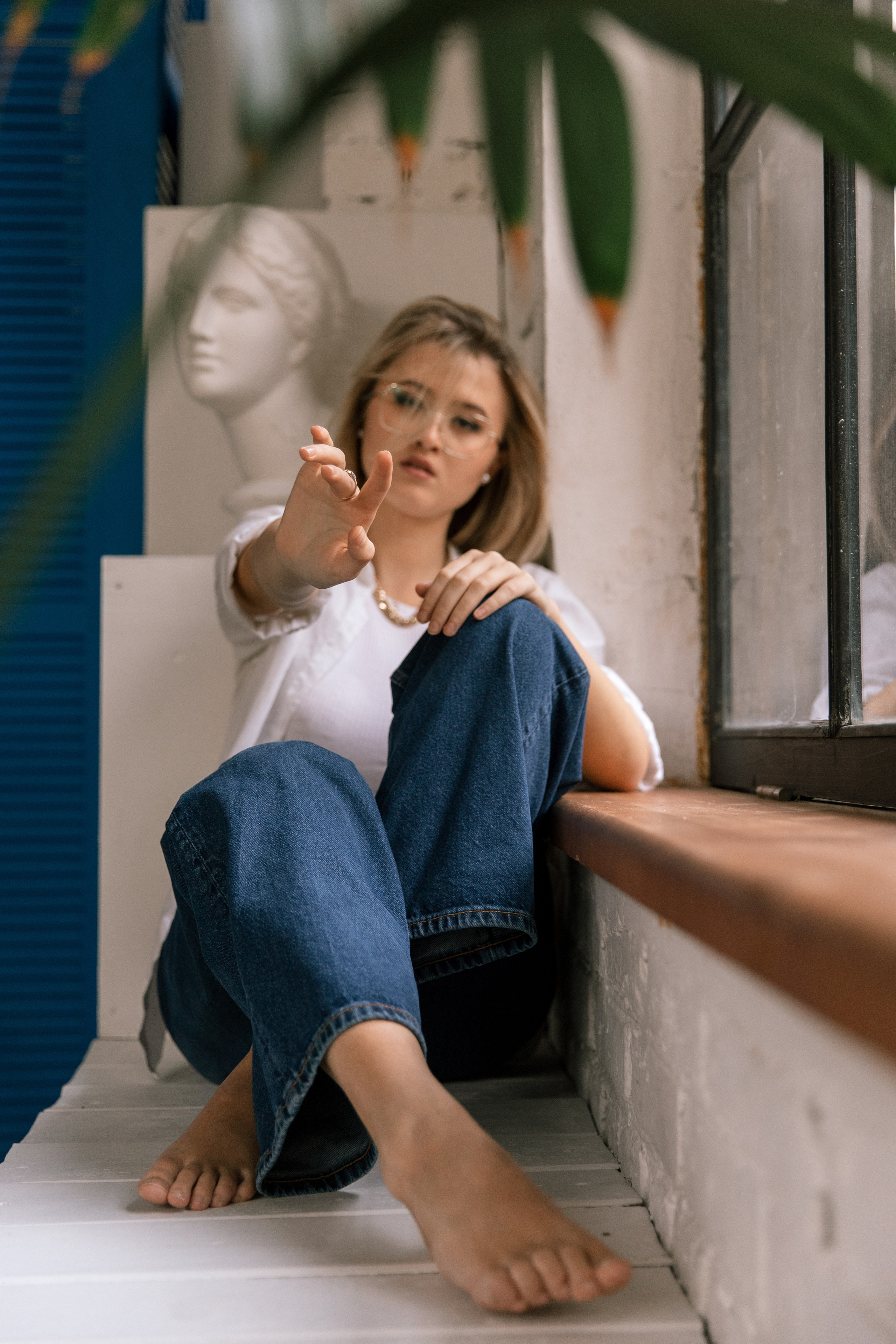 Женский портрет в студии. Портретный фотограф в Москве Анна Бобрик